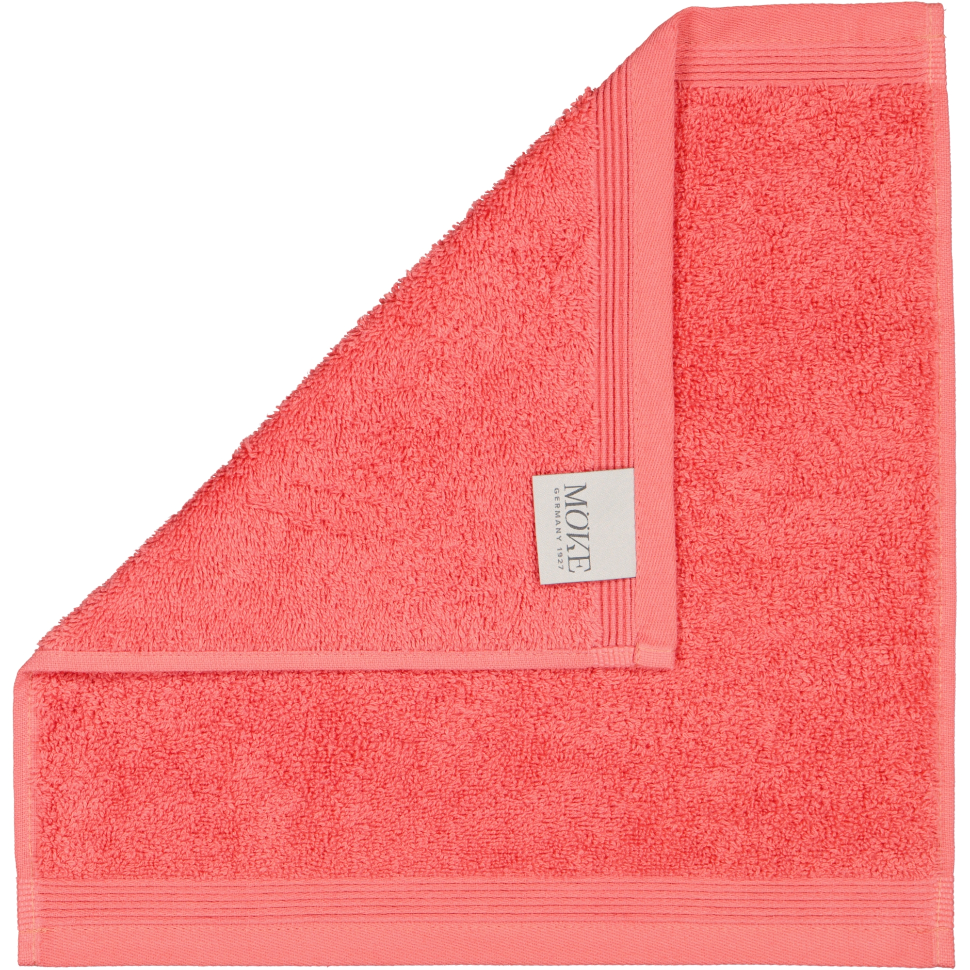 Möve Handtücher Superwuschel coral - 262 - Seiflappen 30x30 cm