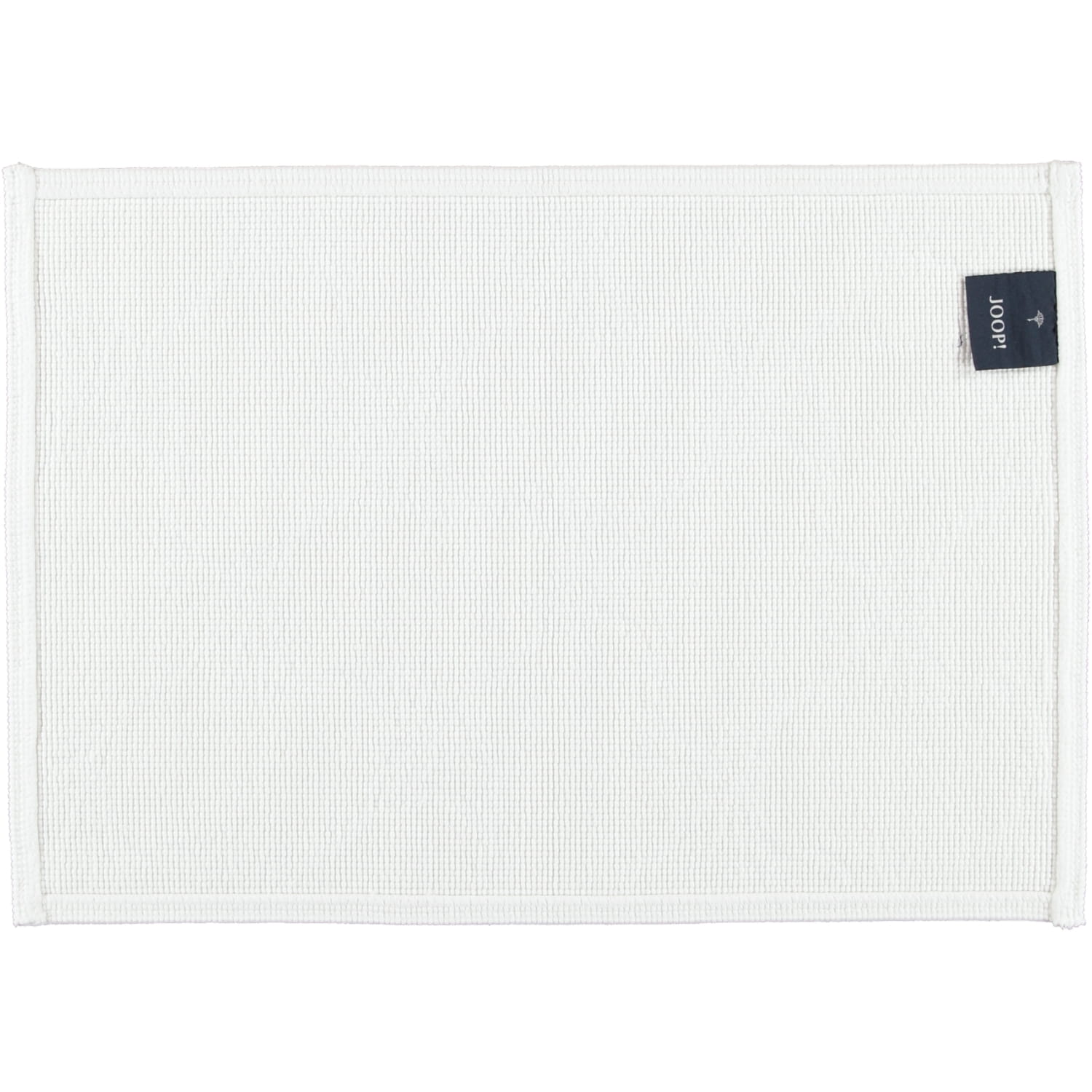 JOOP! - Badteppich New Cornflower 60 - Farbe: Weiß - 001 - 50x70 cm