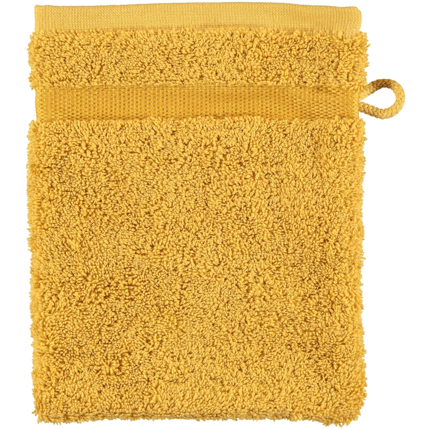 Rhomtuft - Handtücher Princess - Farbe: gold - 348 - Waschhandschuh 16x22 cm