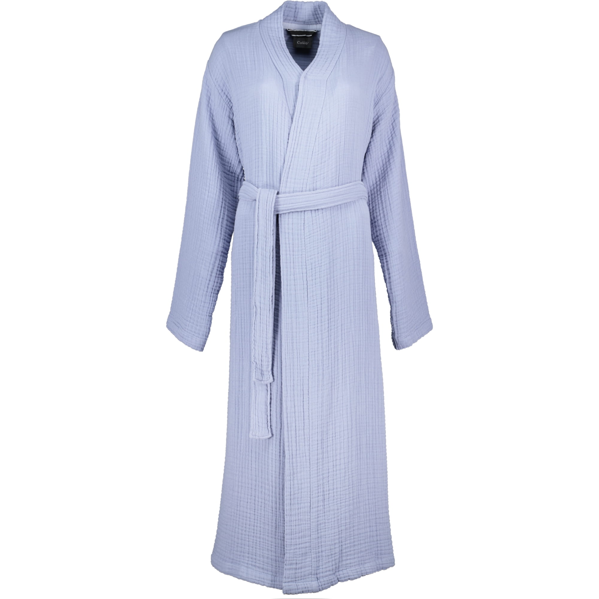 Cawö Home Bademäntel Damen Kimono Musselin 838 pastellblau - 10