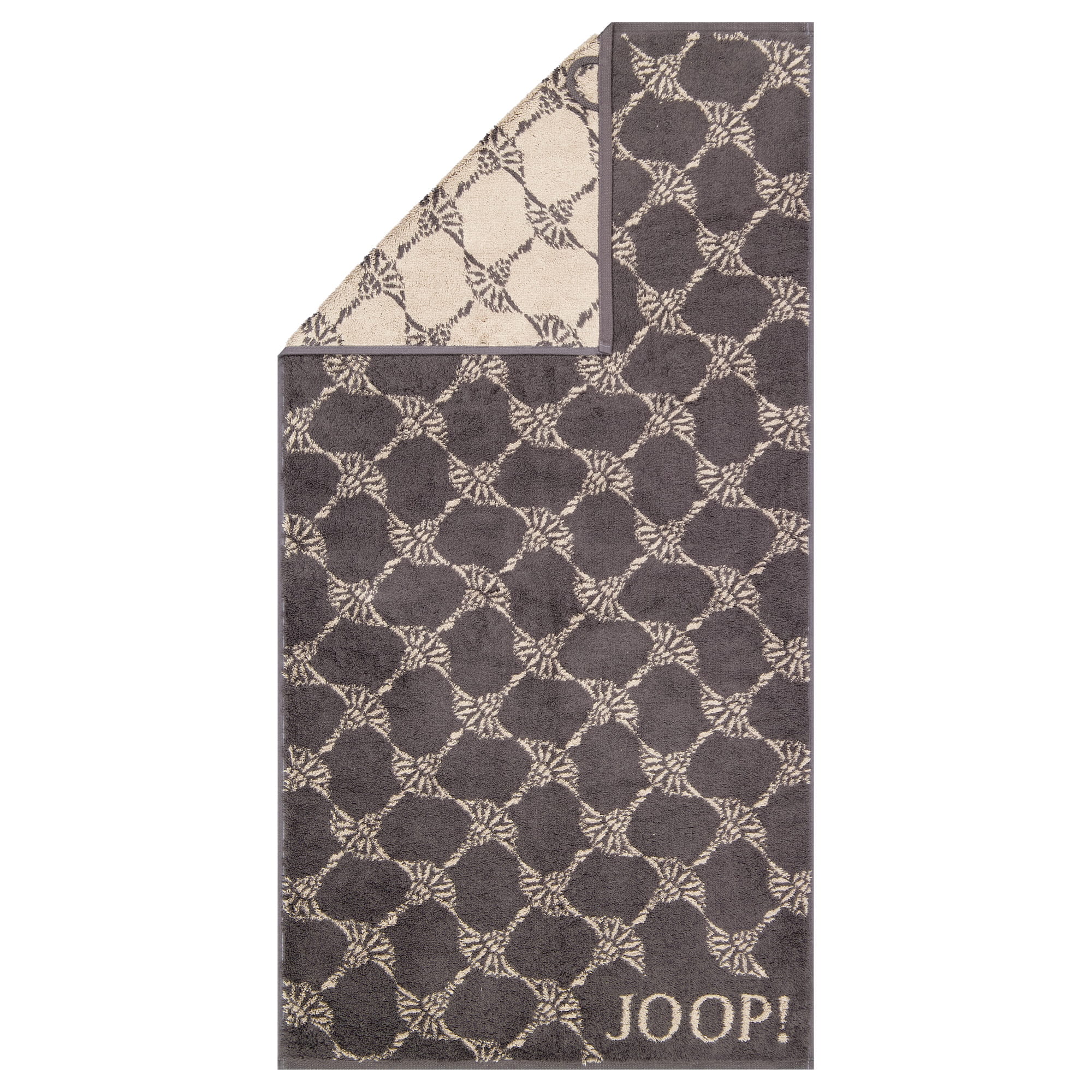 JOOP! Handtücher New Classic Cornflower 1721 Schiefer - 73 - Handtuch 50x100 cm