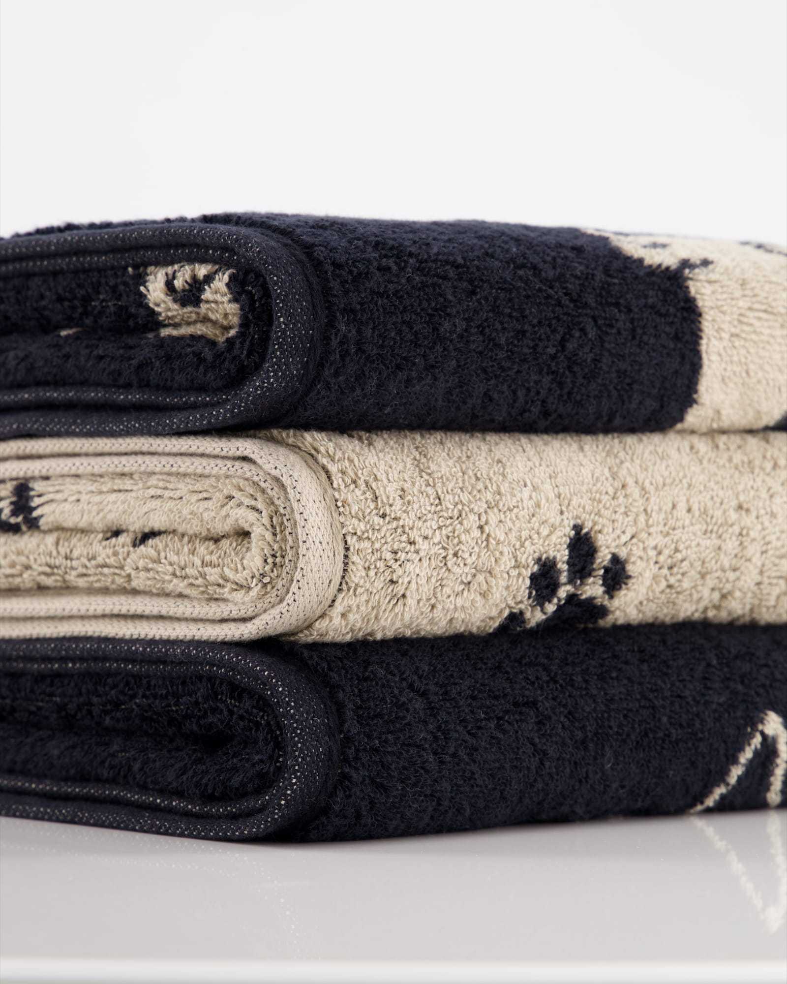 Cawö Handtücher WE LOVE DOGS Companion 6248 Schwarz-Beige - 93