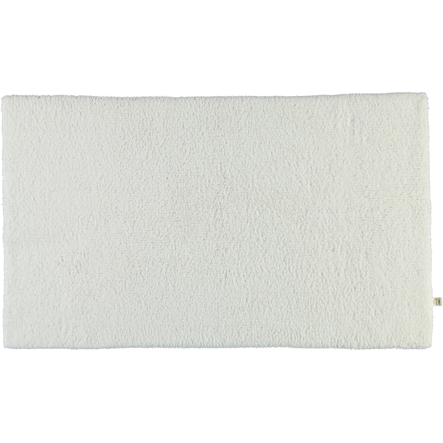 Rhomtuft - Badteppich Pur - Farbe: weiss - 01