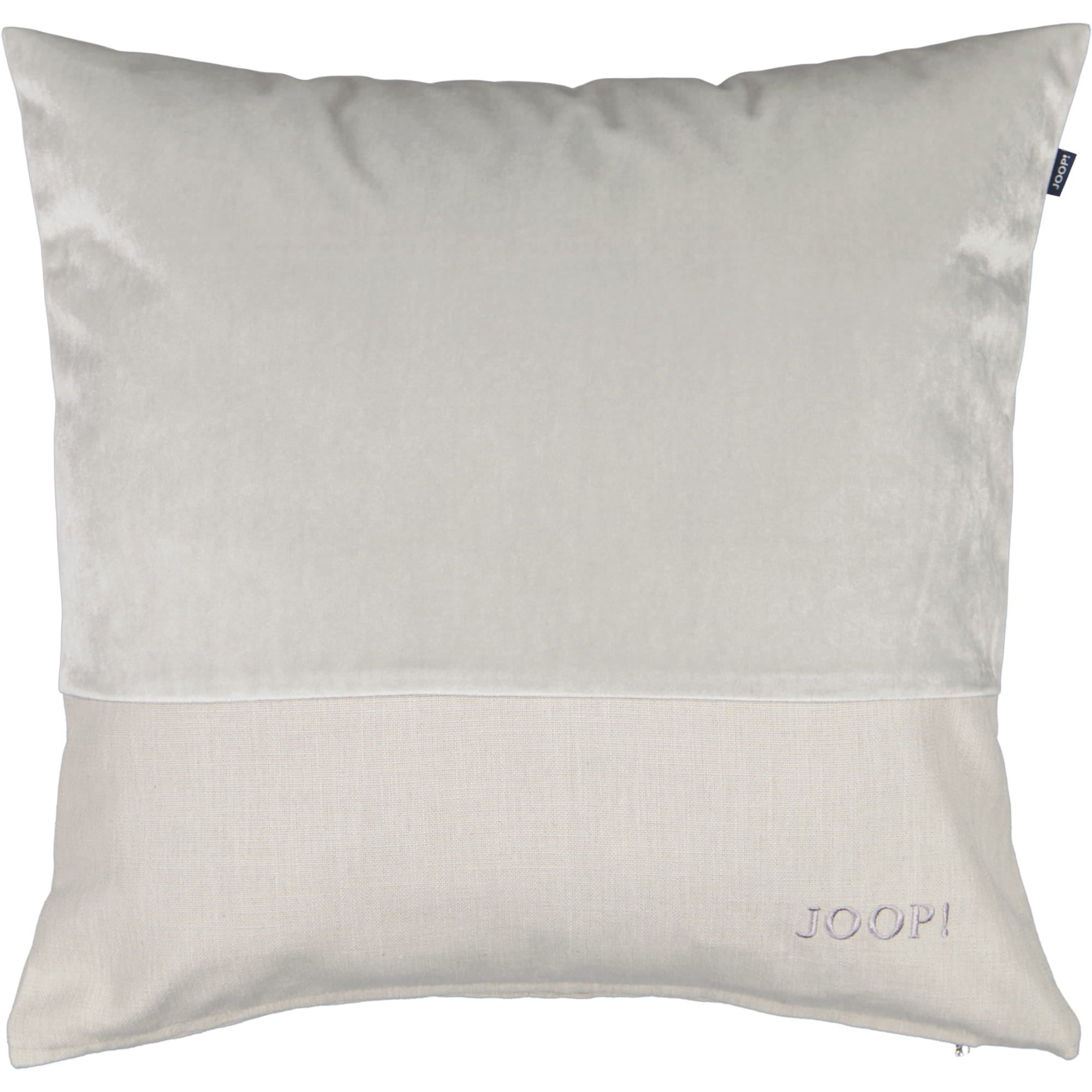 JOOP! Kissenhüllen Split Silber - 010 - 50x50 cm