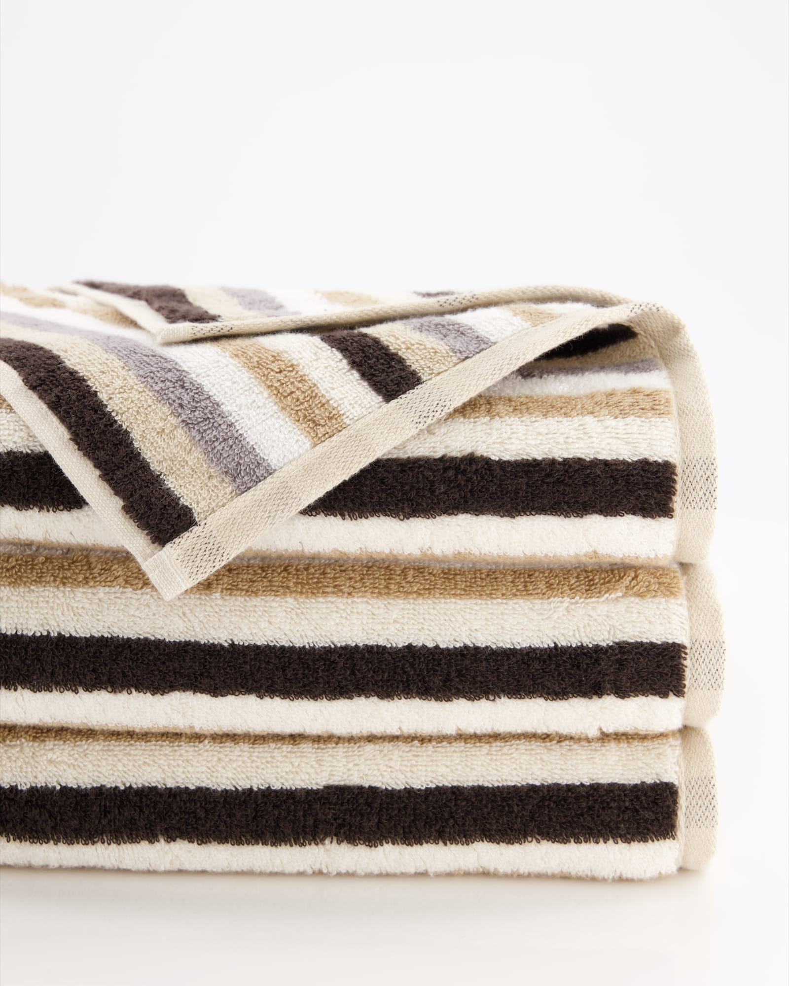 Cawö Handtücher Shades Streifen 6235 sand - 33