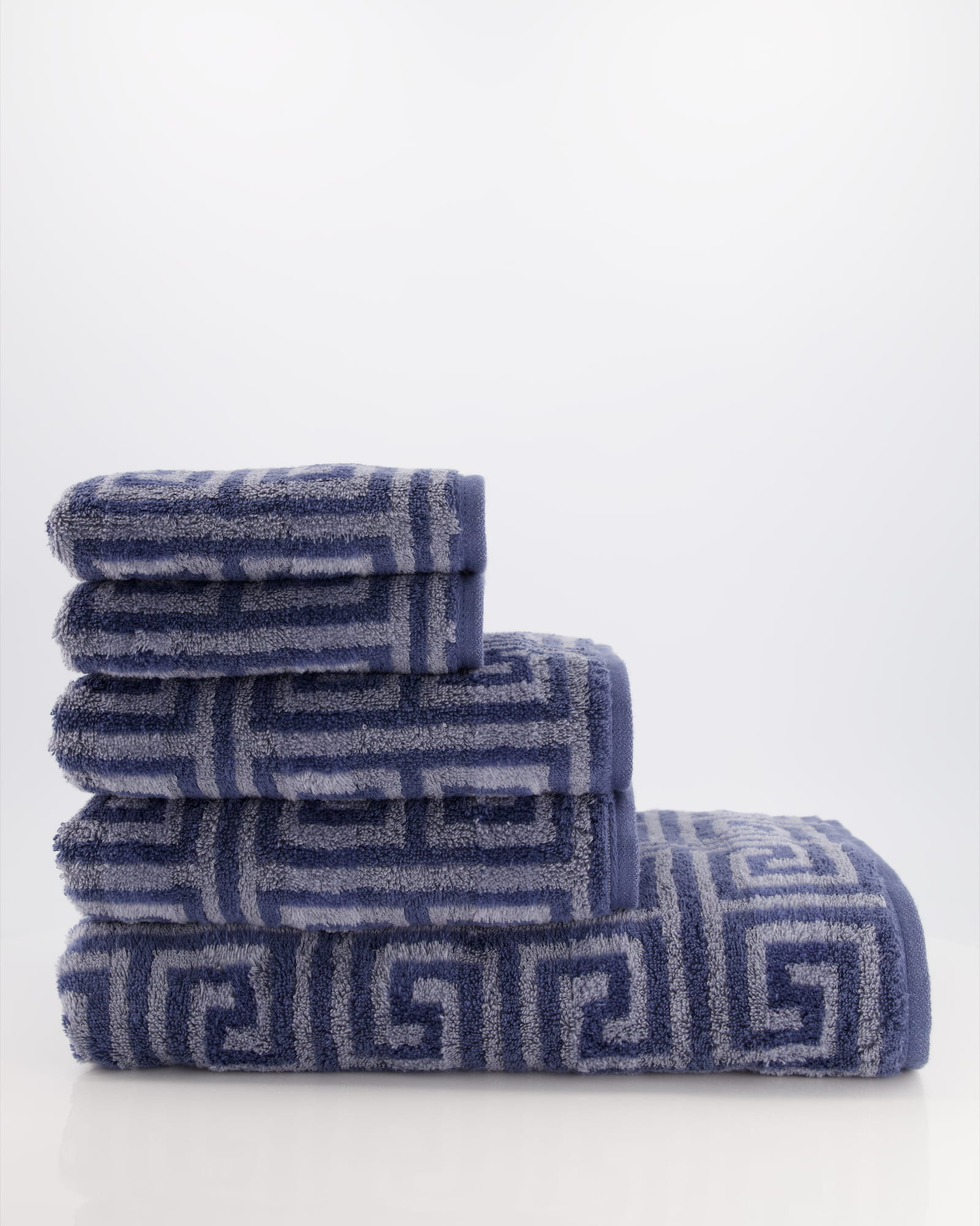 Cawö Handtücher Noblesse Elegance Allover 1088 nachtblau - 11