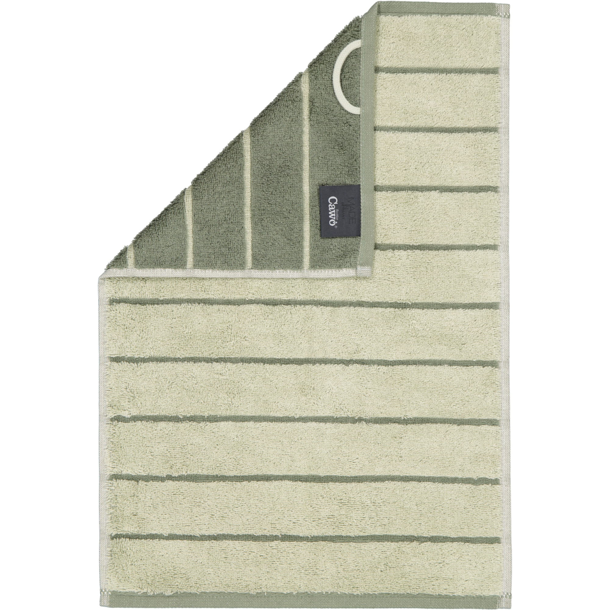 Cawö Handtücher Balance Doubleface 6232 wasabi - 44 - Gästetuch 30x50 cm