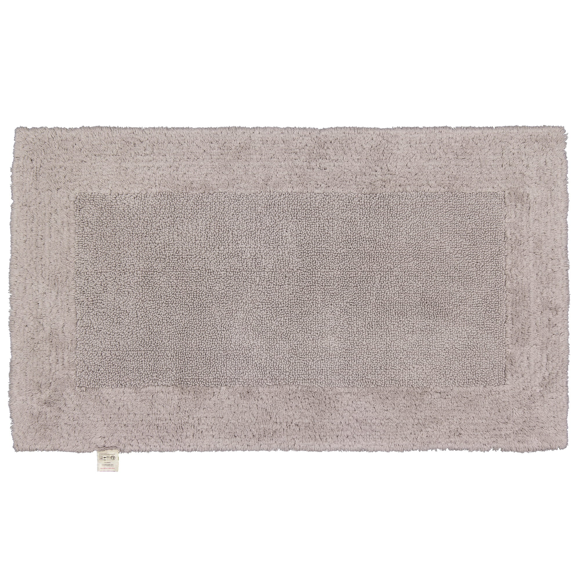 Möve Badteppiche Doubleface silver grey - 823 - 60x100 cm
