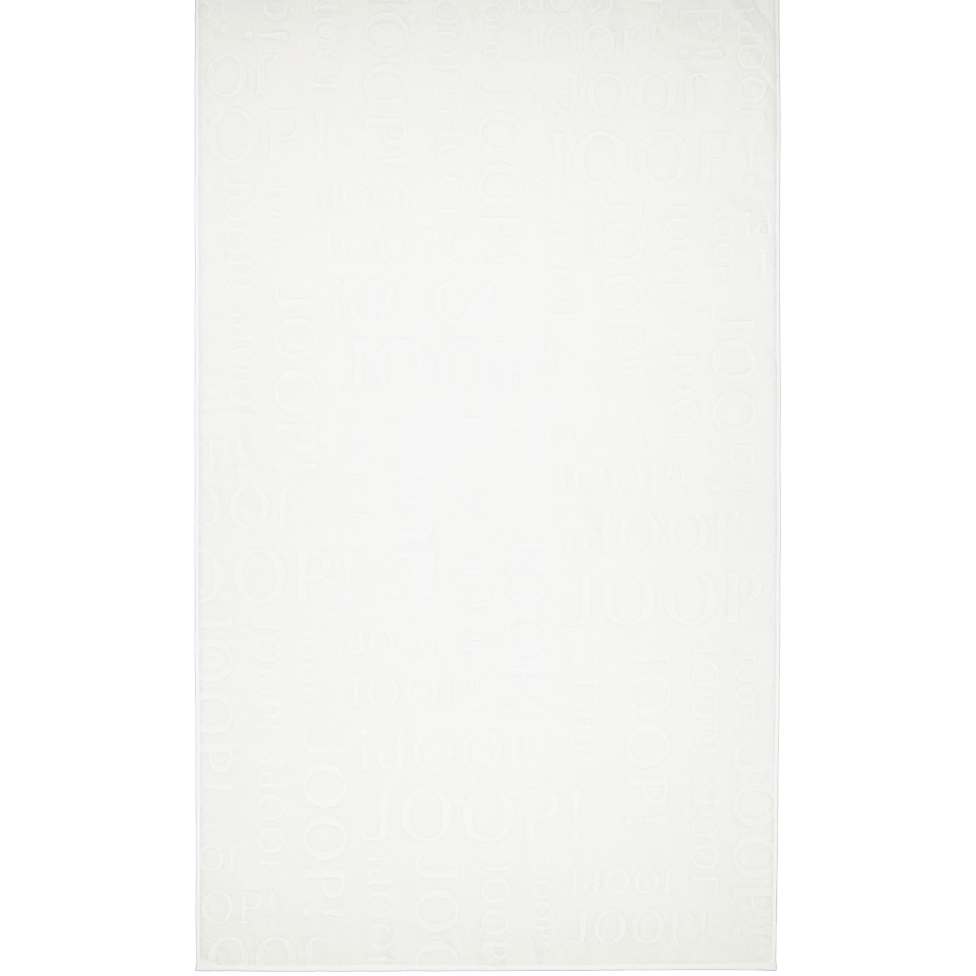 JOOP! Strandtücher Beach Repeat 1697 Weiß - 600 - Strandtuch 100x180 cm