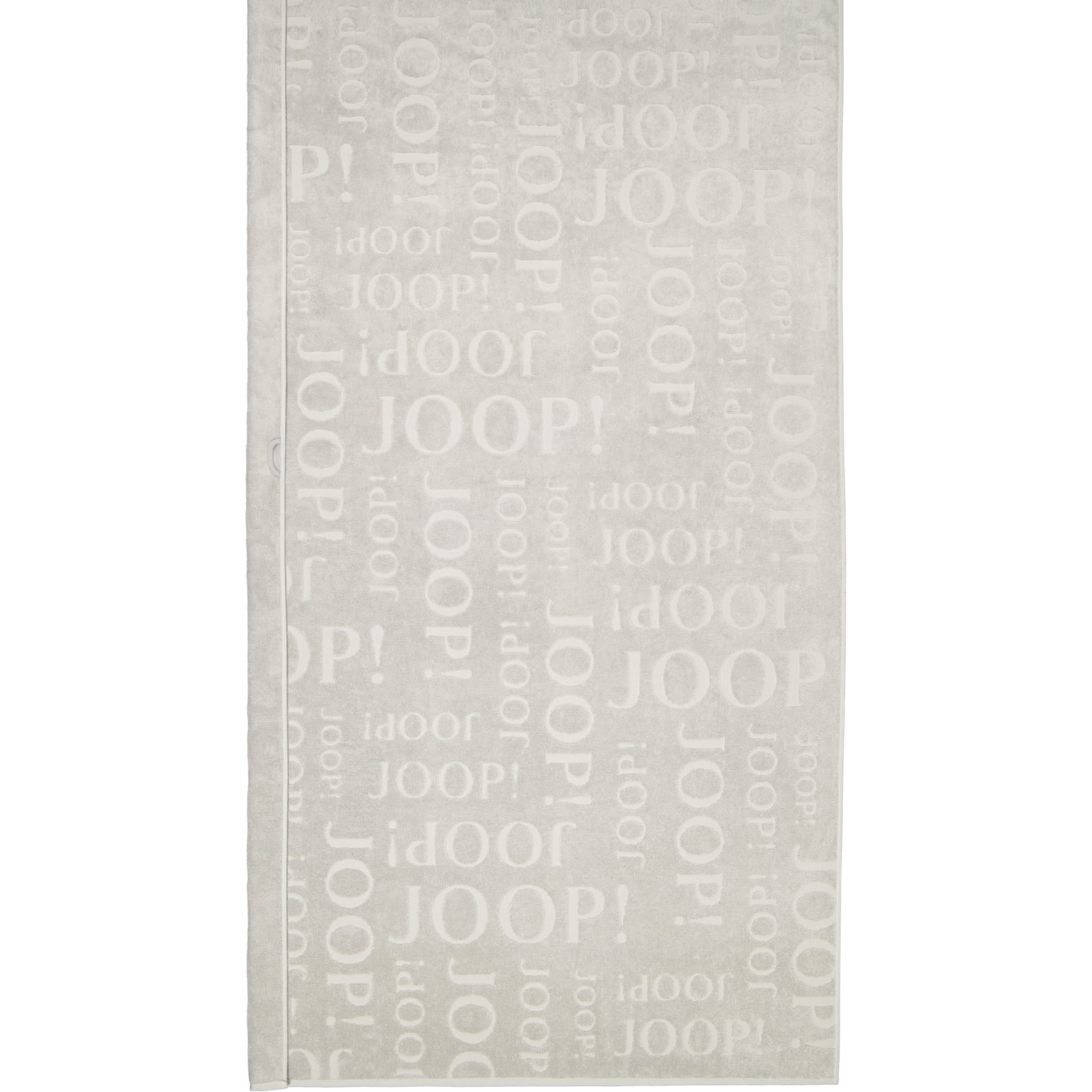 JOOP! Strandtücher Beach Repeat 1697 Platin - 705 - Strandtuch 100x180 cm