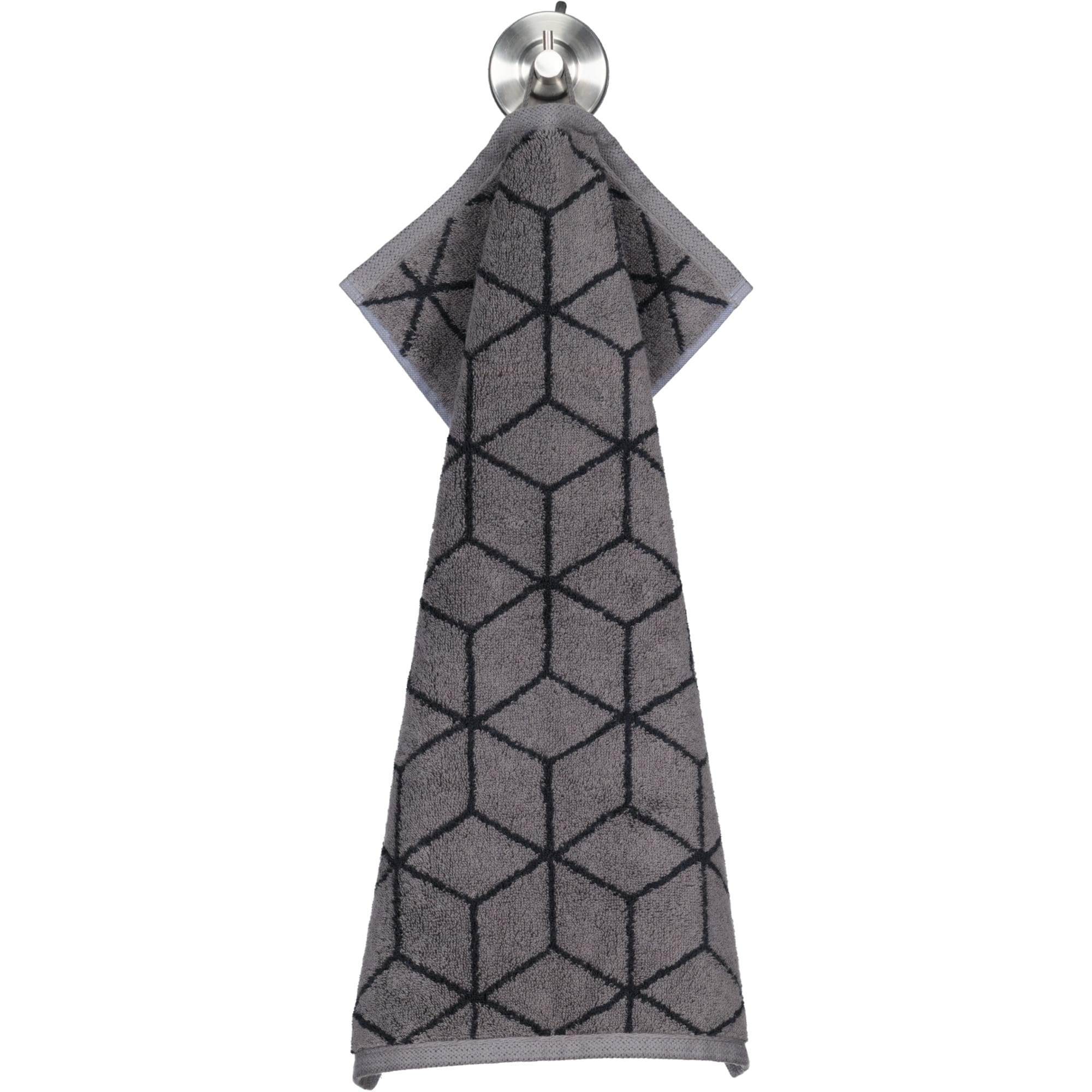 Villeroy & Boch Handtücher Coordinates Carré 2557 - Farbe: graphite - 79 - Gästetuch 30x50 cm