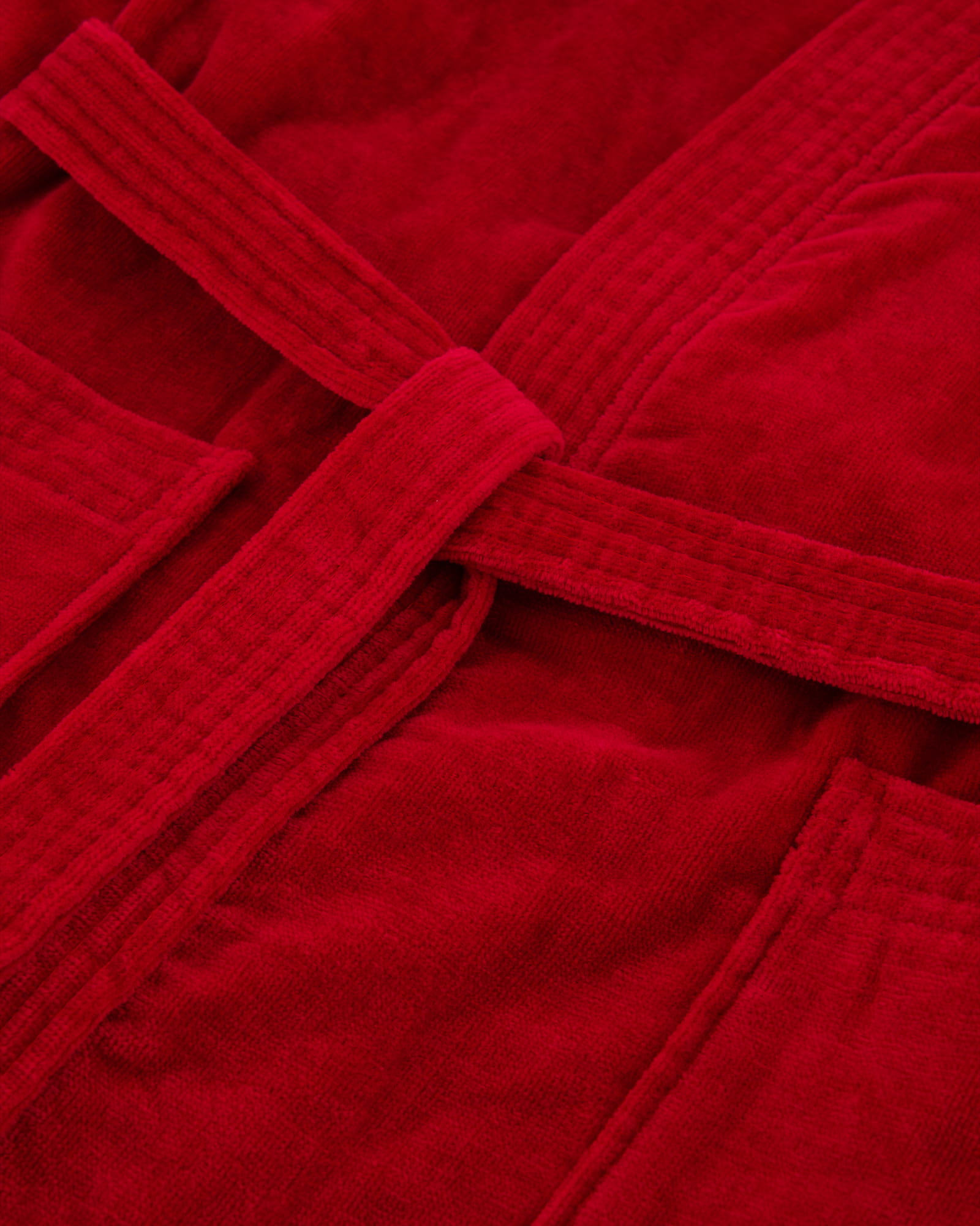 Vossen Bademäntel unisex Kimono Dallas rubin - 3900 - XS