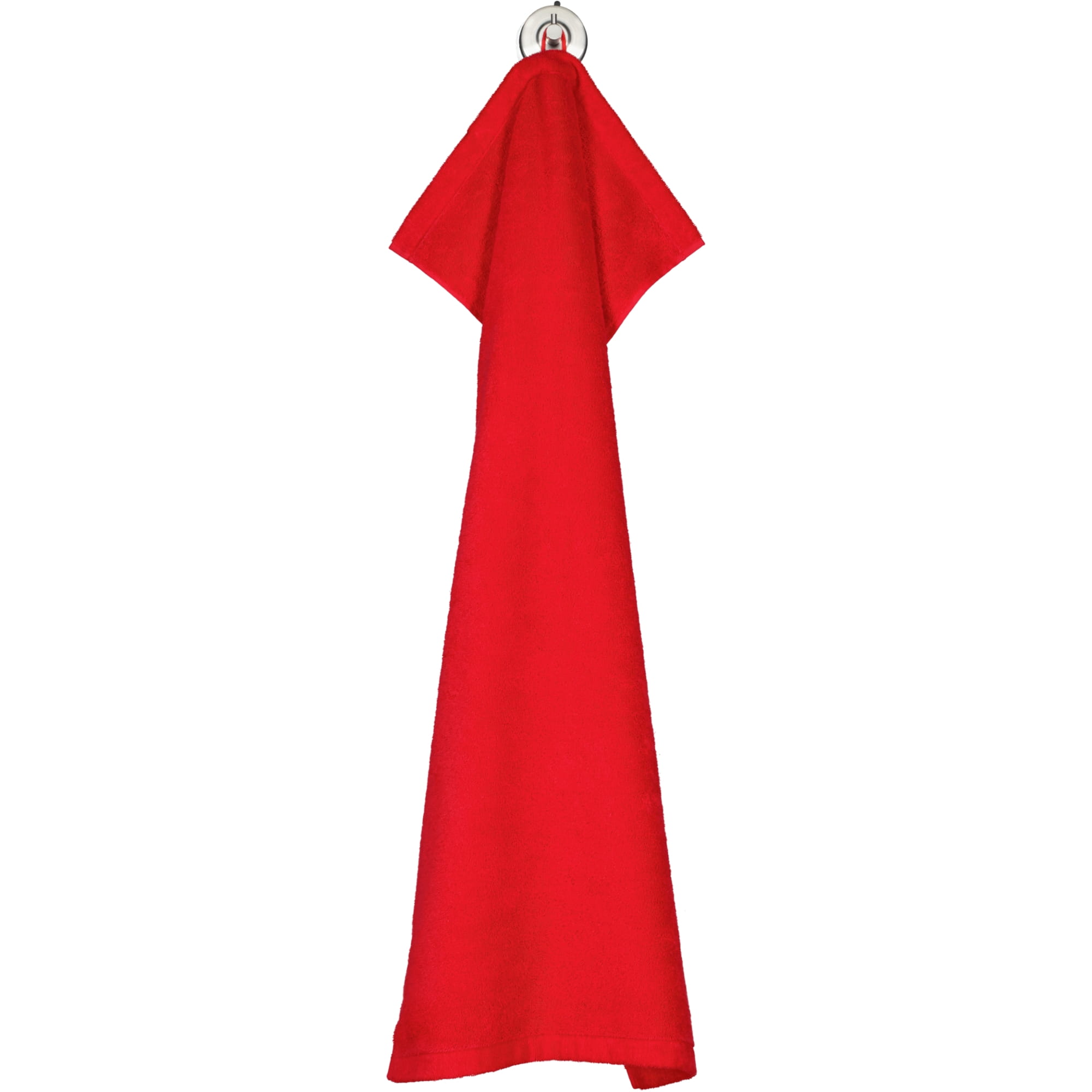 Cawö Handtücher Lifestyle Uni 7007 rot - 203 - Handtuch 50x100 cm