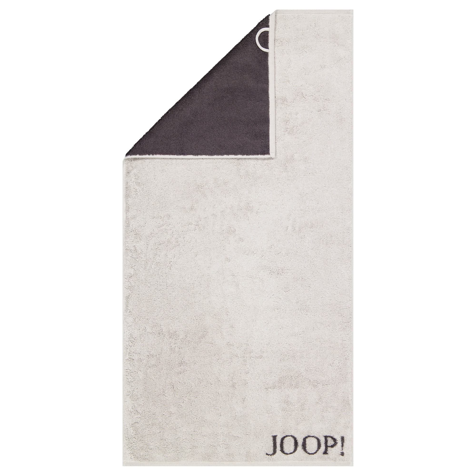 JOOP! Handtücher New Classic Doubleface 1720 Platin - 77 - Handtuch 50x100 cm