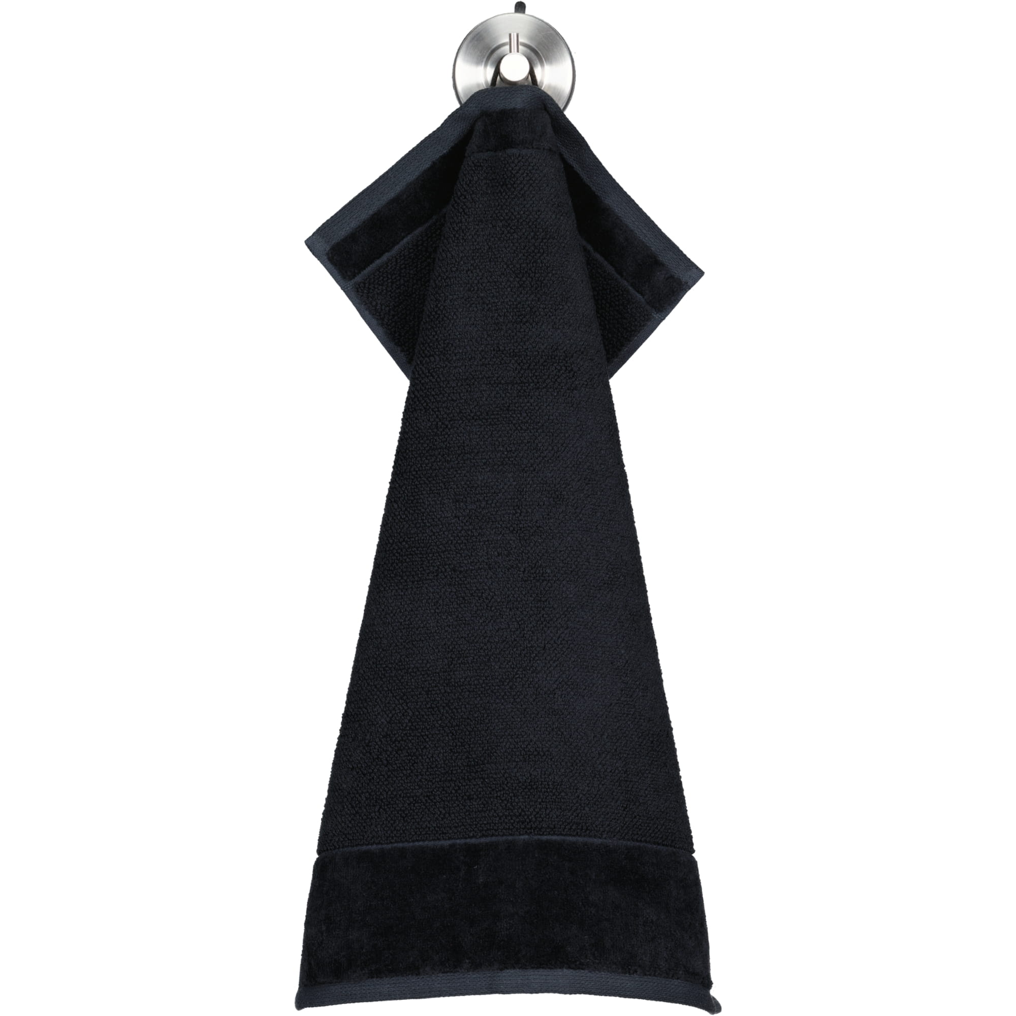 Möve Bamboo Luxe - Farbe: black - 199 (1-1104/5244) - Gästetuch 30x50 cm