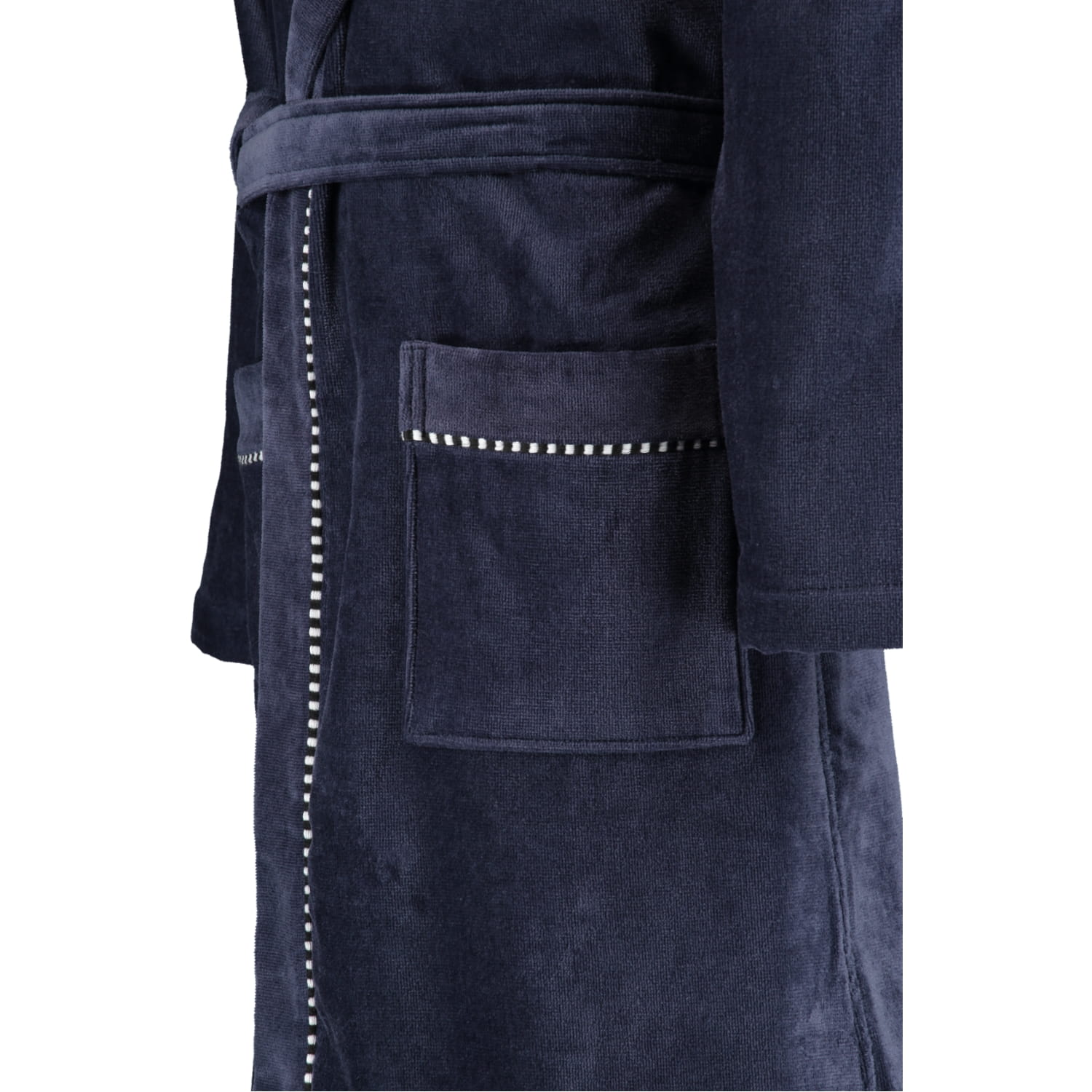 Esprit Bademantel Box Kapuze - Farbe: navy blue - 488