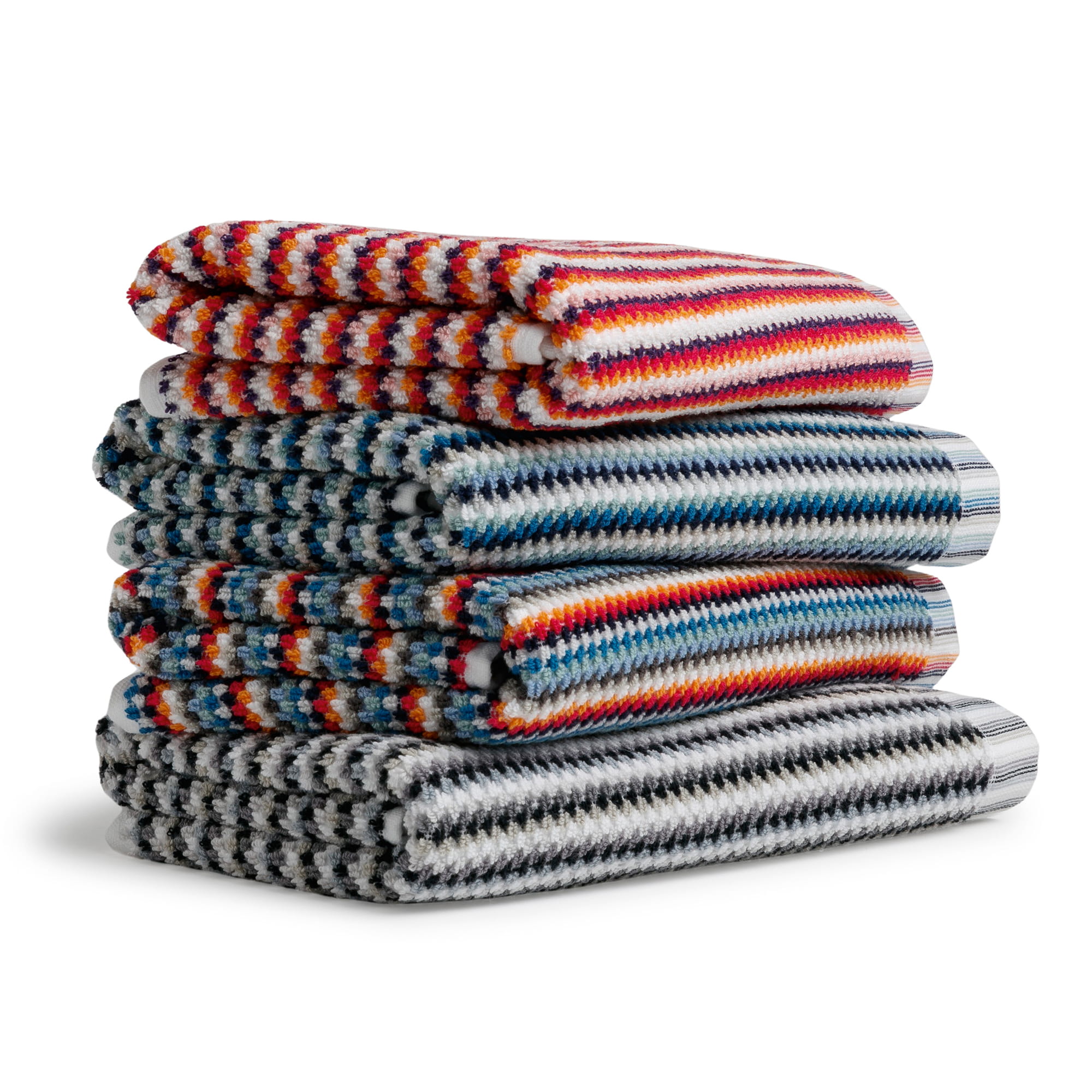 Möve Handtücher Bliss Bunt blue/green - 051