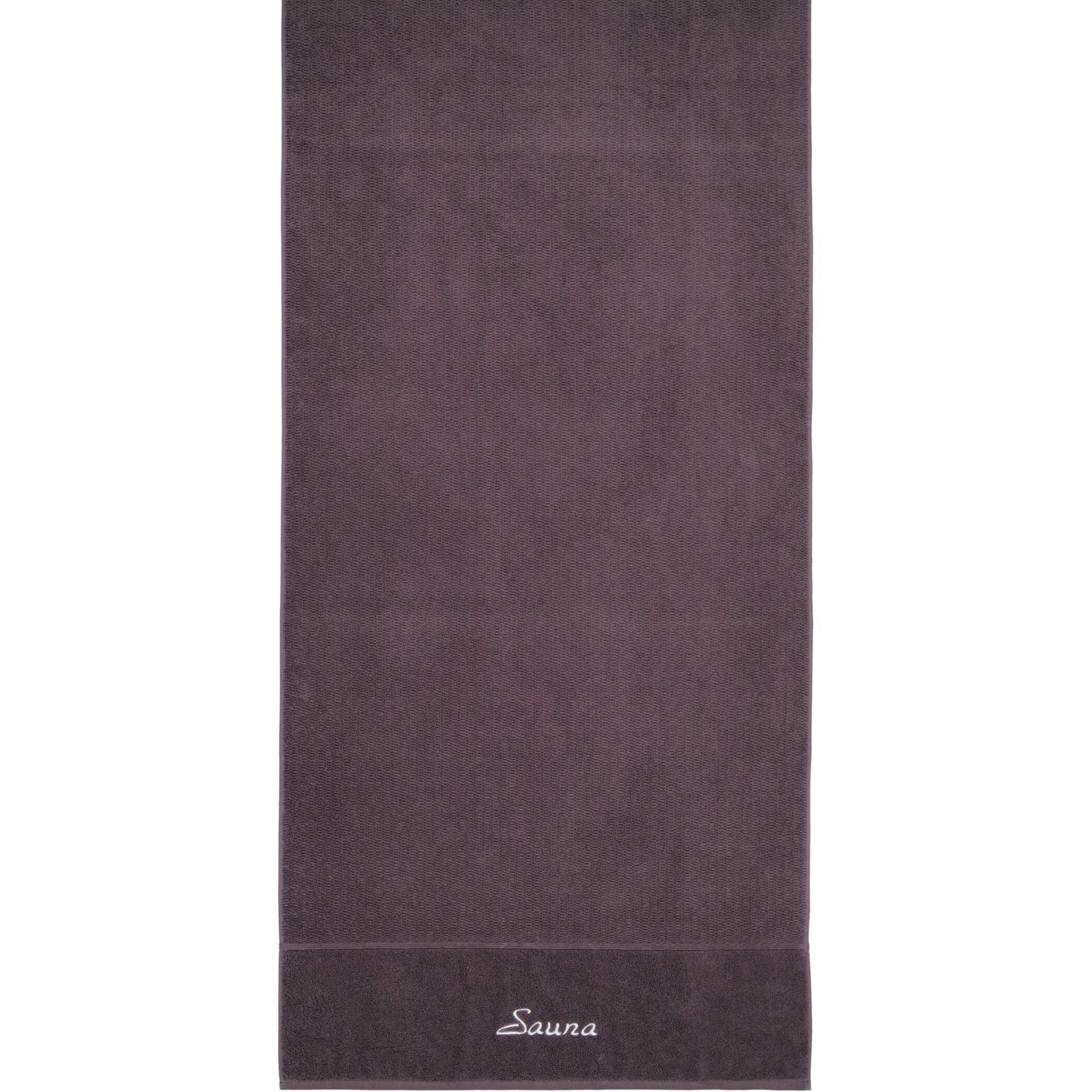 frottana Saunatücher Pearl graphite - 843 - 80x200 cm