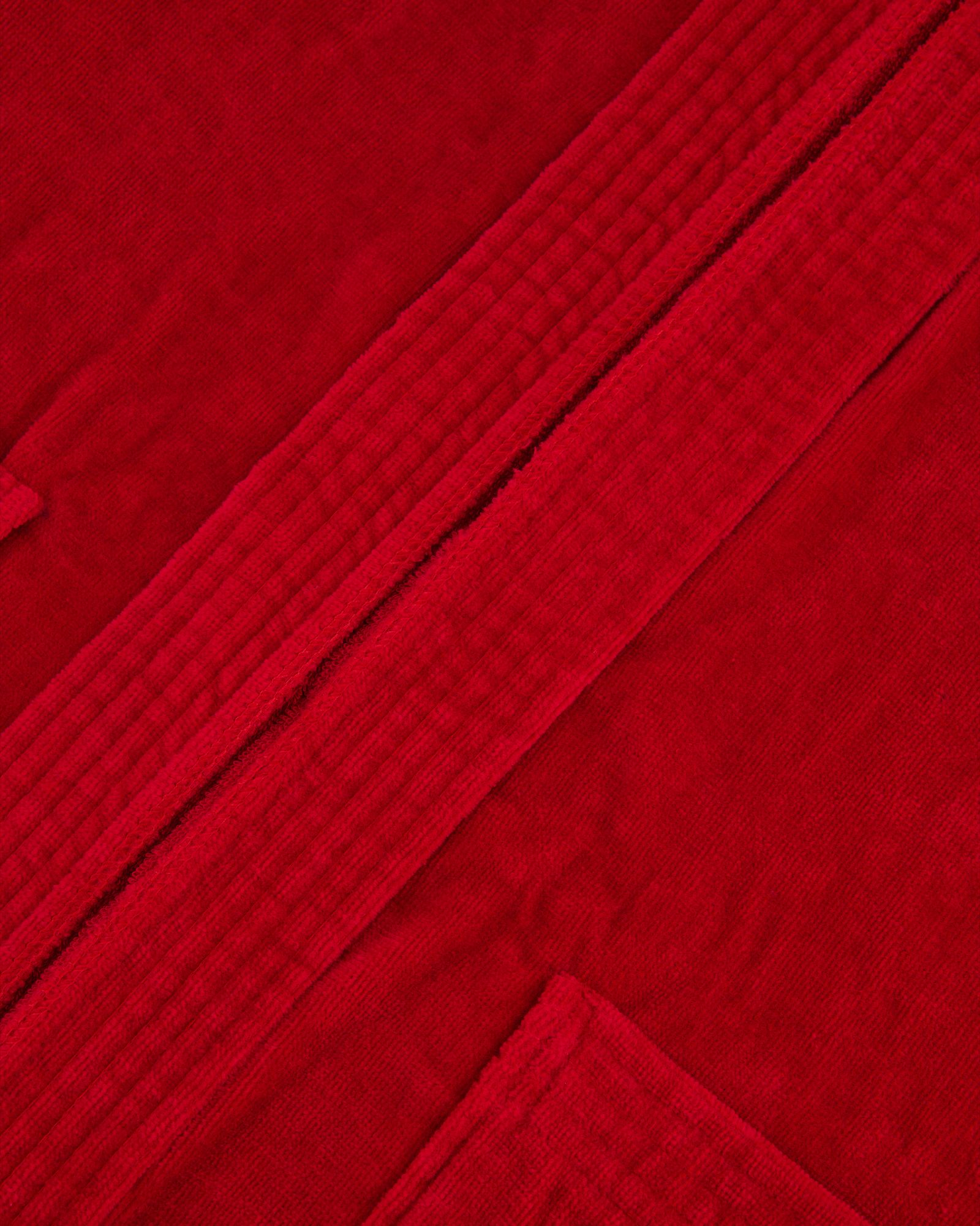 Vossen Bademäntel unisex Kimono Dallas rubin - 3900 - XS