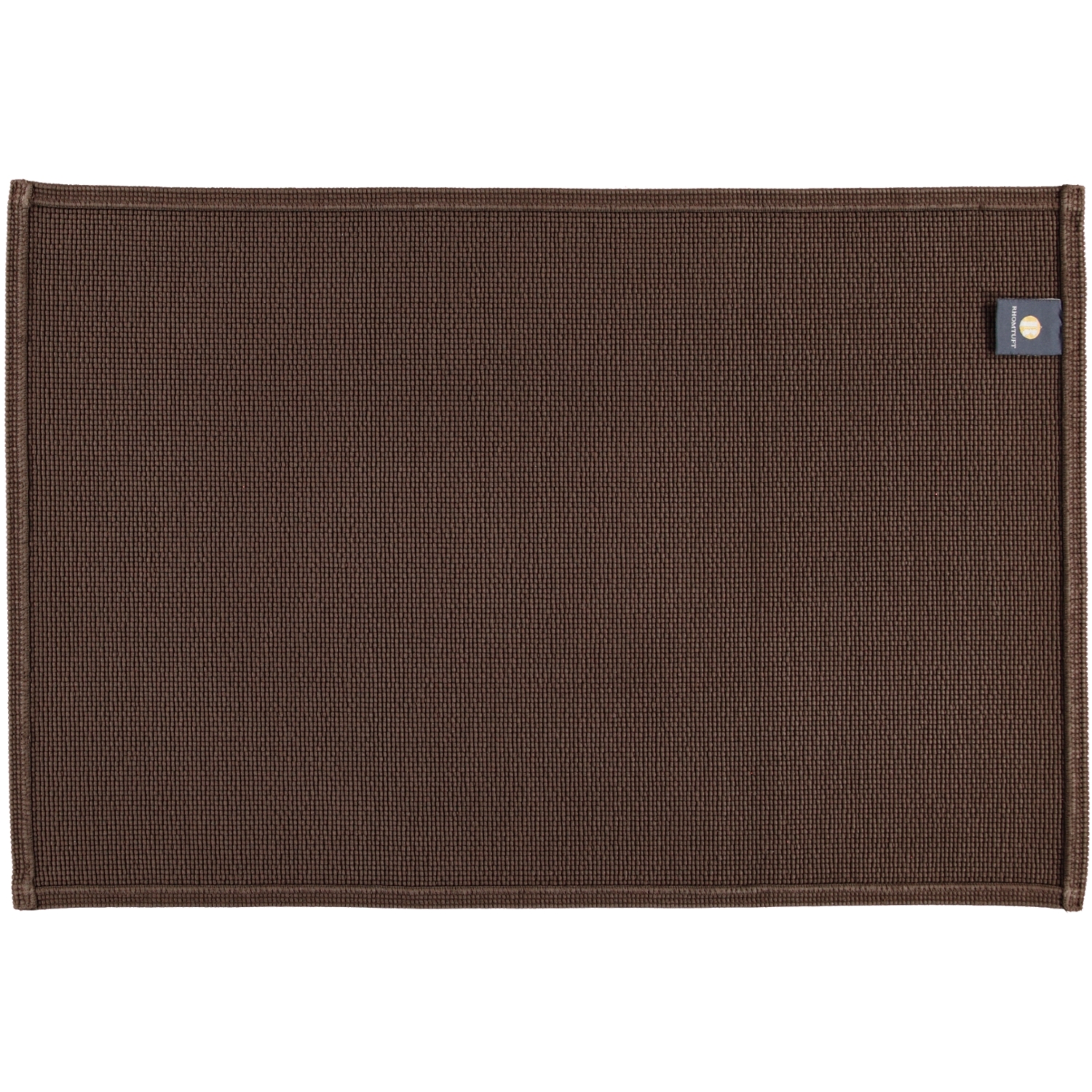 Rhomtuft - Badematte Plain - Farbe: mocca - 406 - 60x90 cm