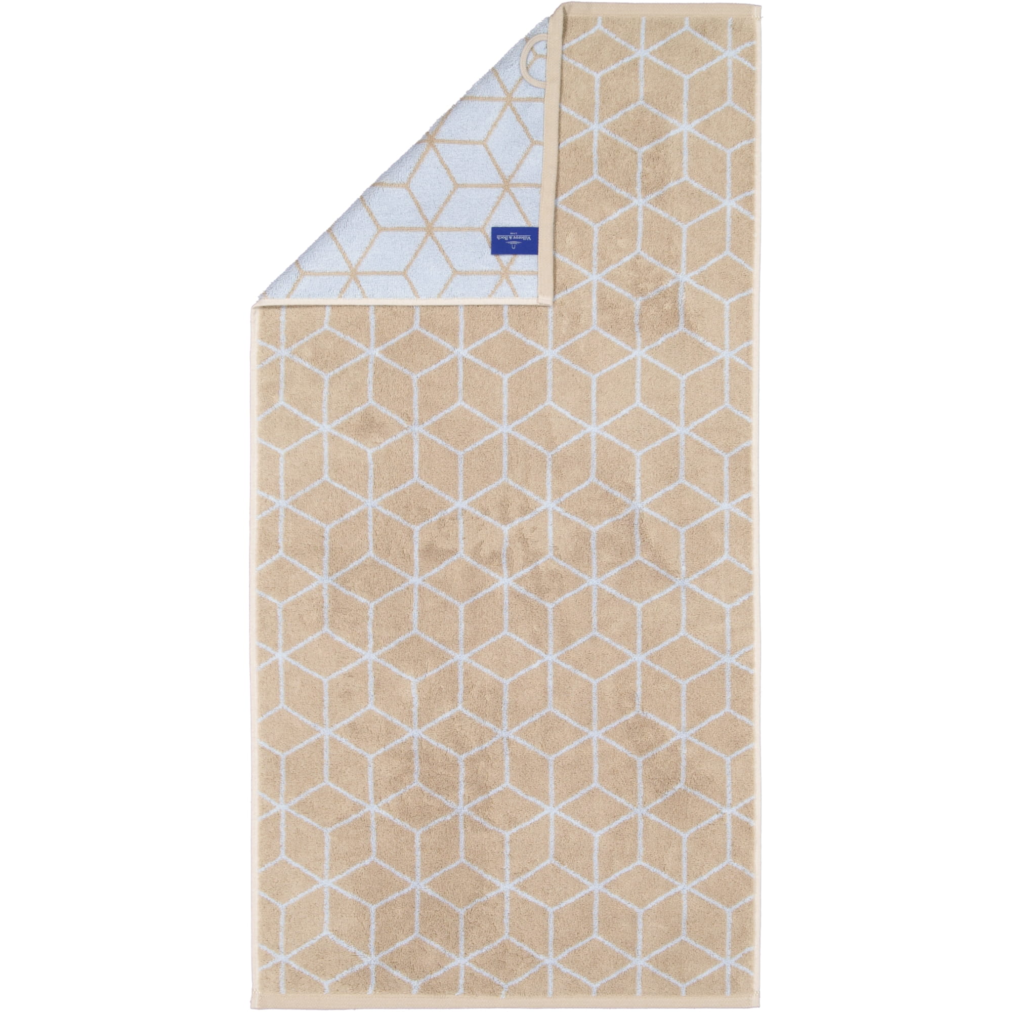 Villeroy & Boch Coordinates Carré Colors 2559 sand/fog - 31 - Handtuch 50x100 cm