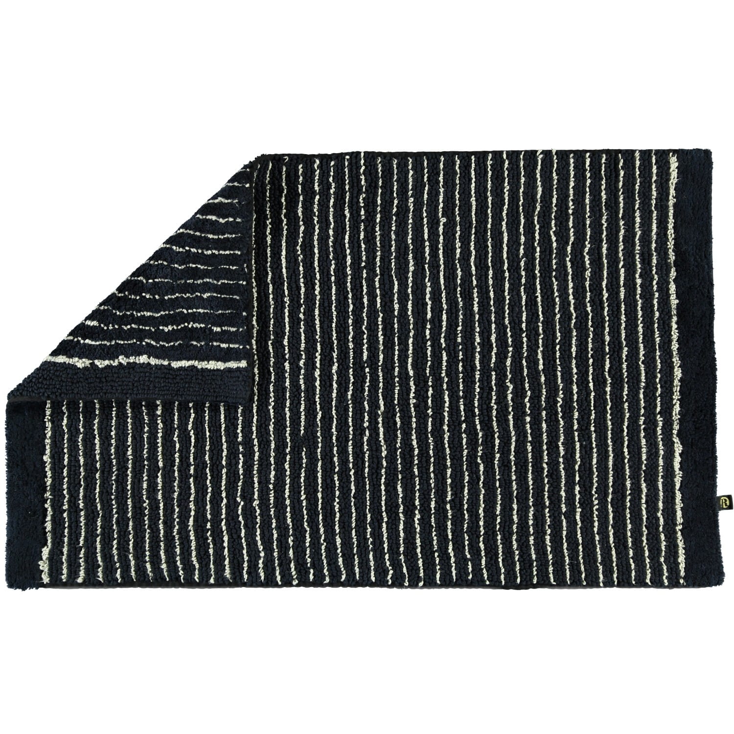 Rhomtuft RHOMTUFT Badteppiche Lin schwarz-natur - 1160