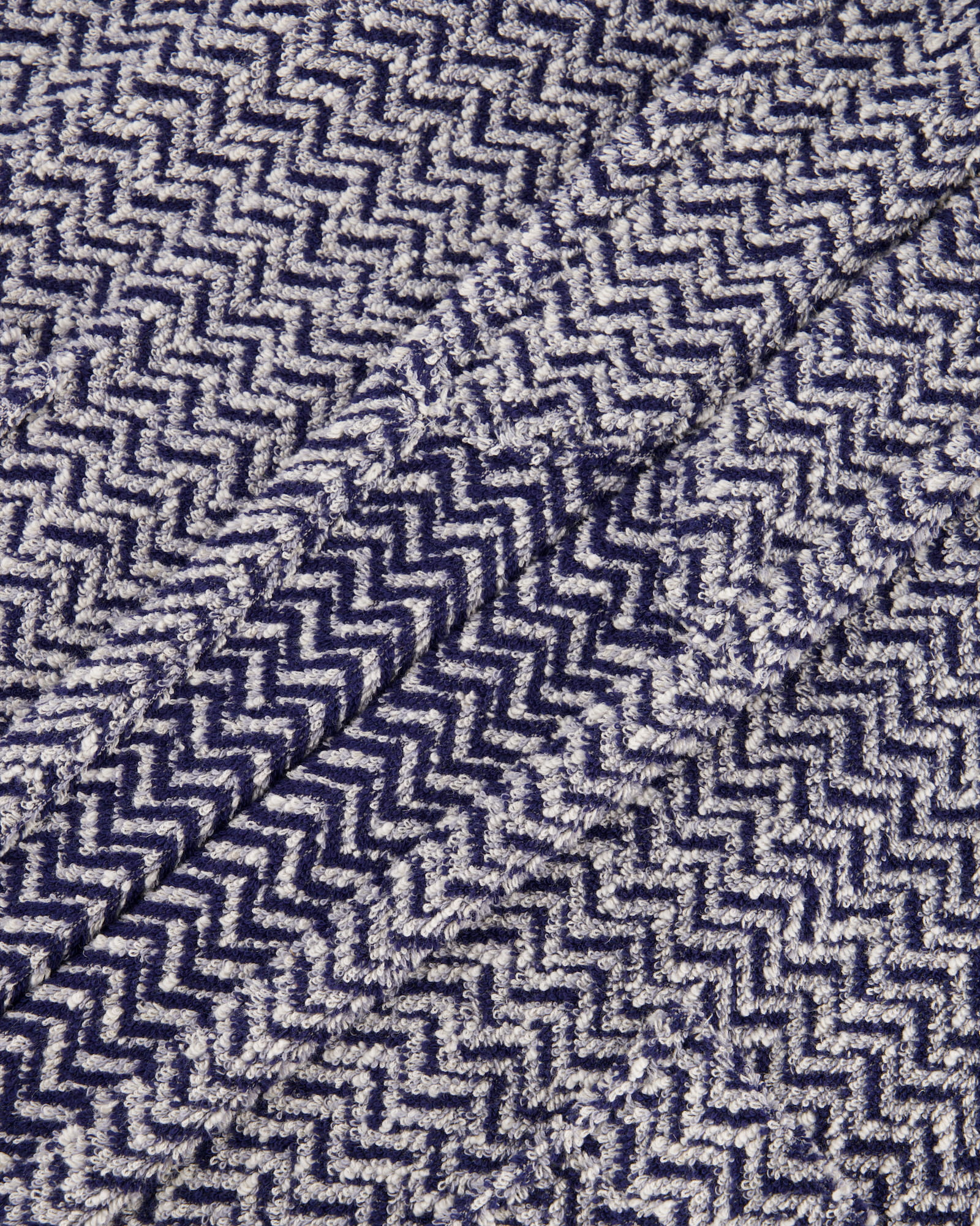 Möve unisex Kapuze Brooklyn Fischgrat nature/deep sea - 042