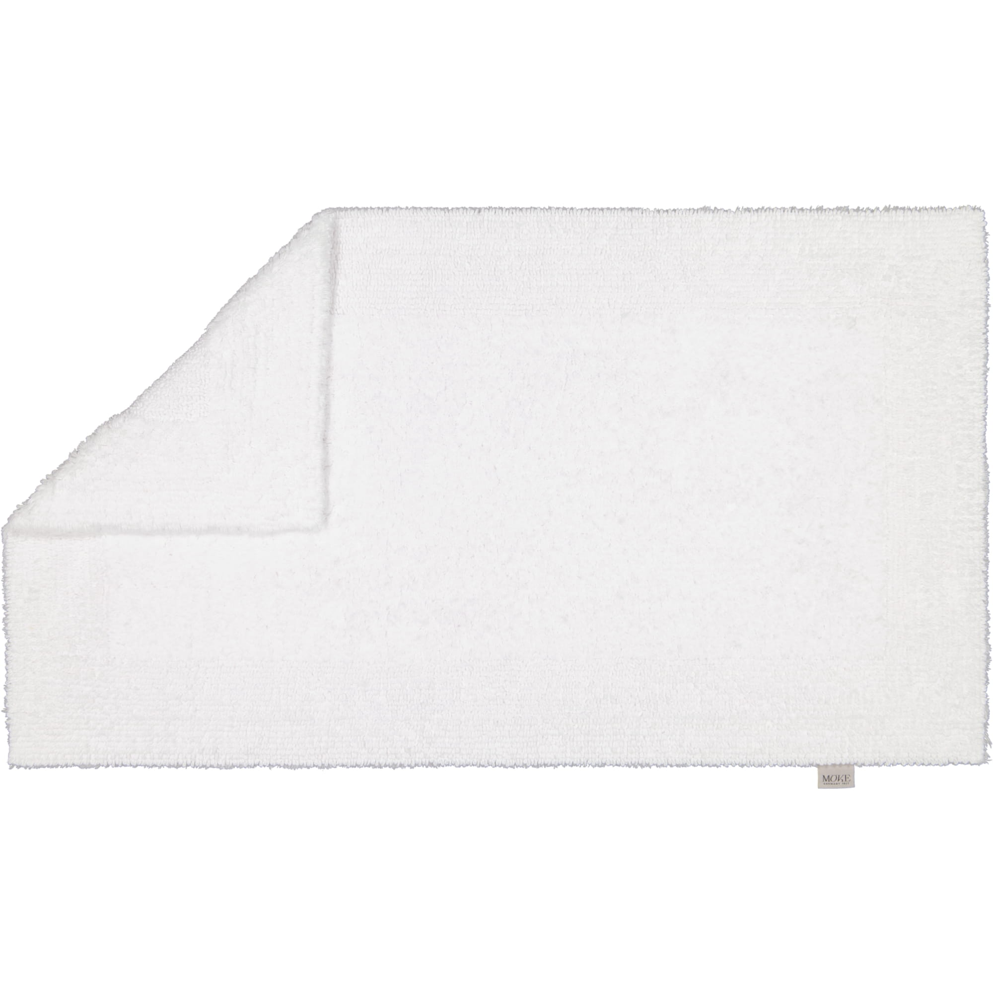 Möve Badteppiche Doubleface snow - 001 - 60x100 cm