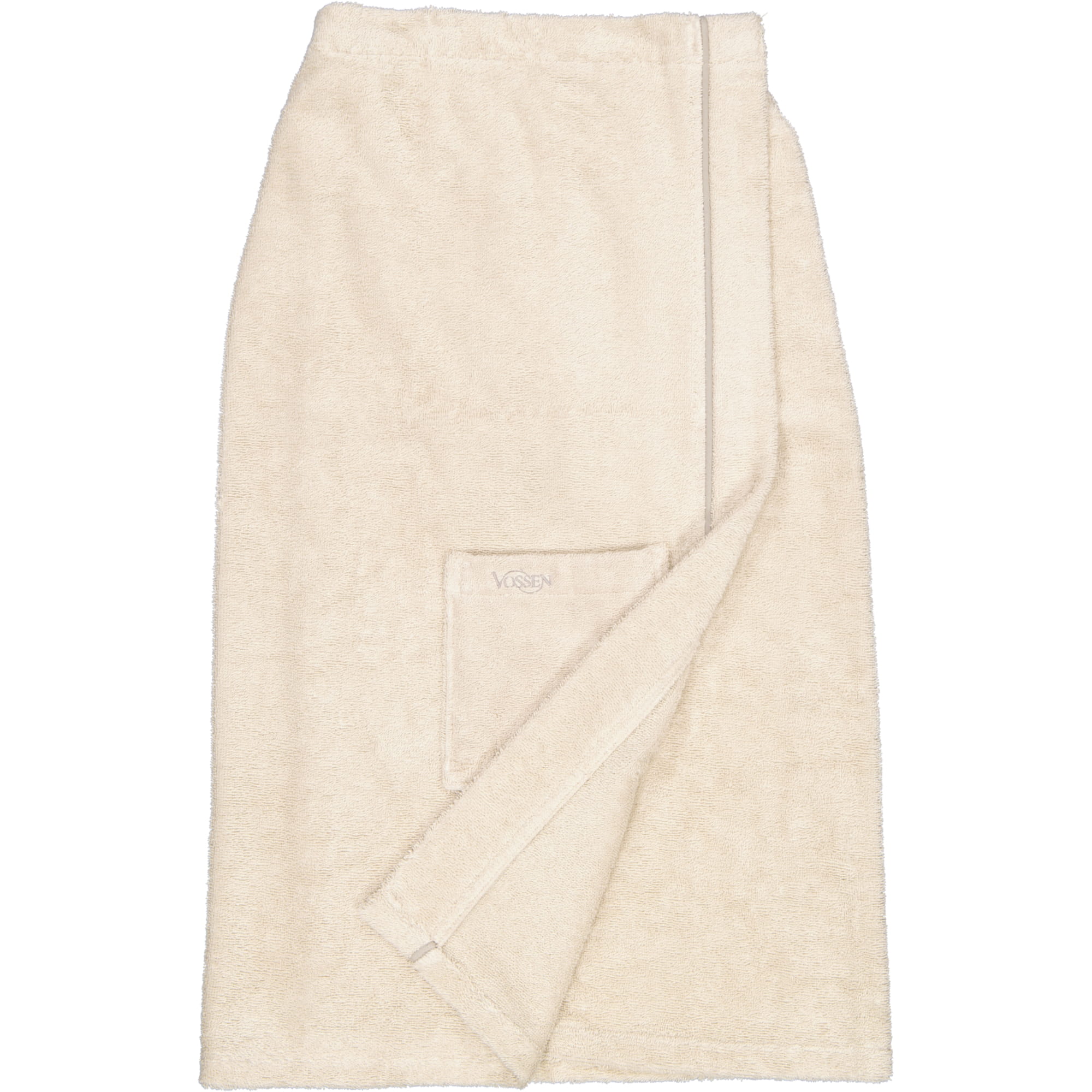 Vossen Saunakilts Damen Livina stone - 7160 - 80x140 cm