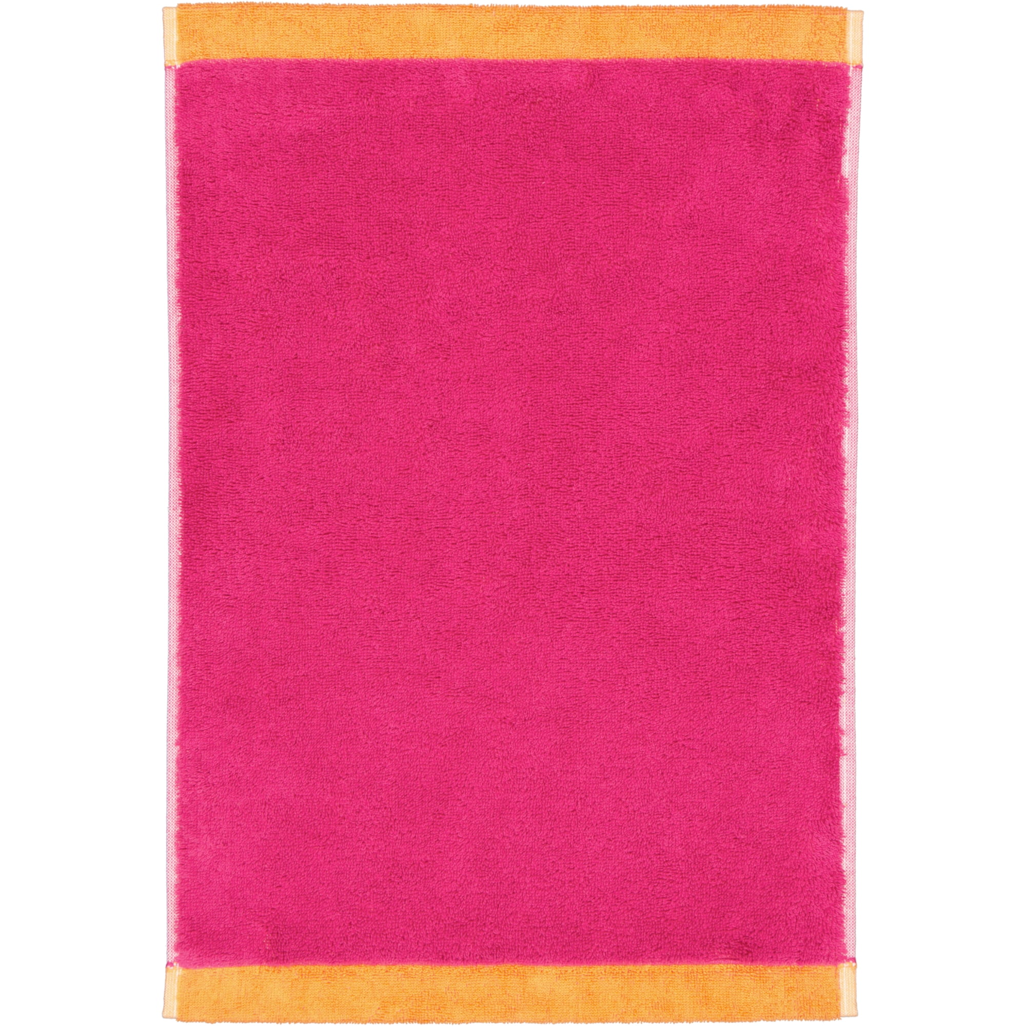 Cawö Handtücher Lifestyle Splash 7071 pink/mandarine - 23 - Gästetuch 30x50 cm