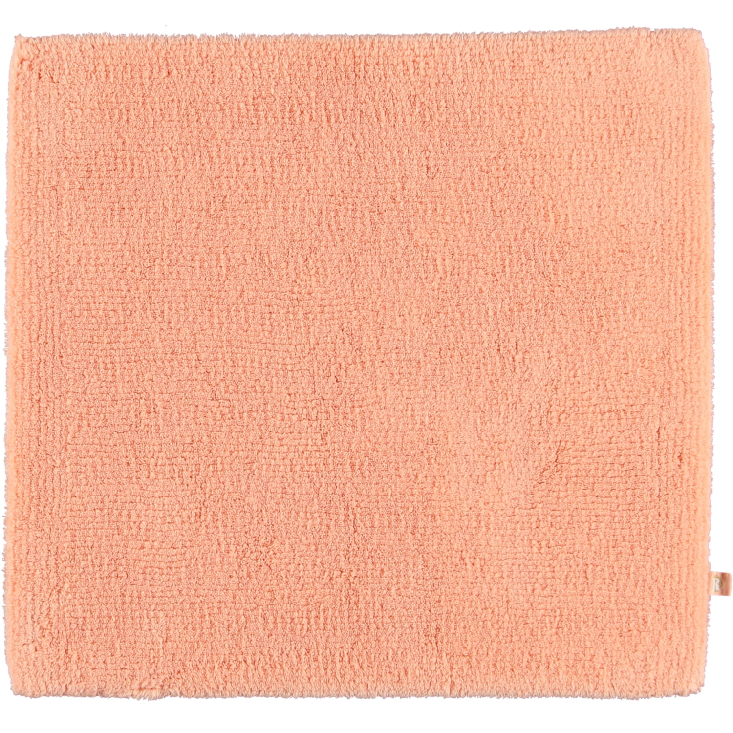 Rhomtuft - Badteppich Pur - Farbe: peach - 405 - 60x60 cm
