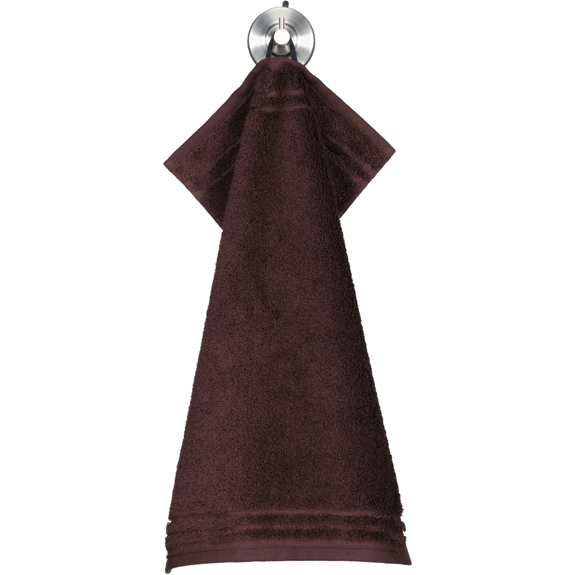 Vossen Handtücher Vienna Style Supersoft dark brown - 6930 - Gästetuch 30x50 cm