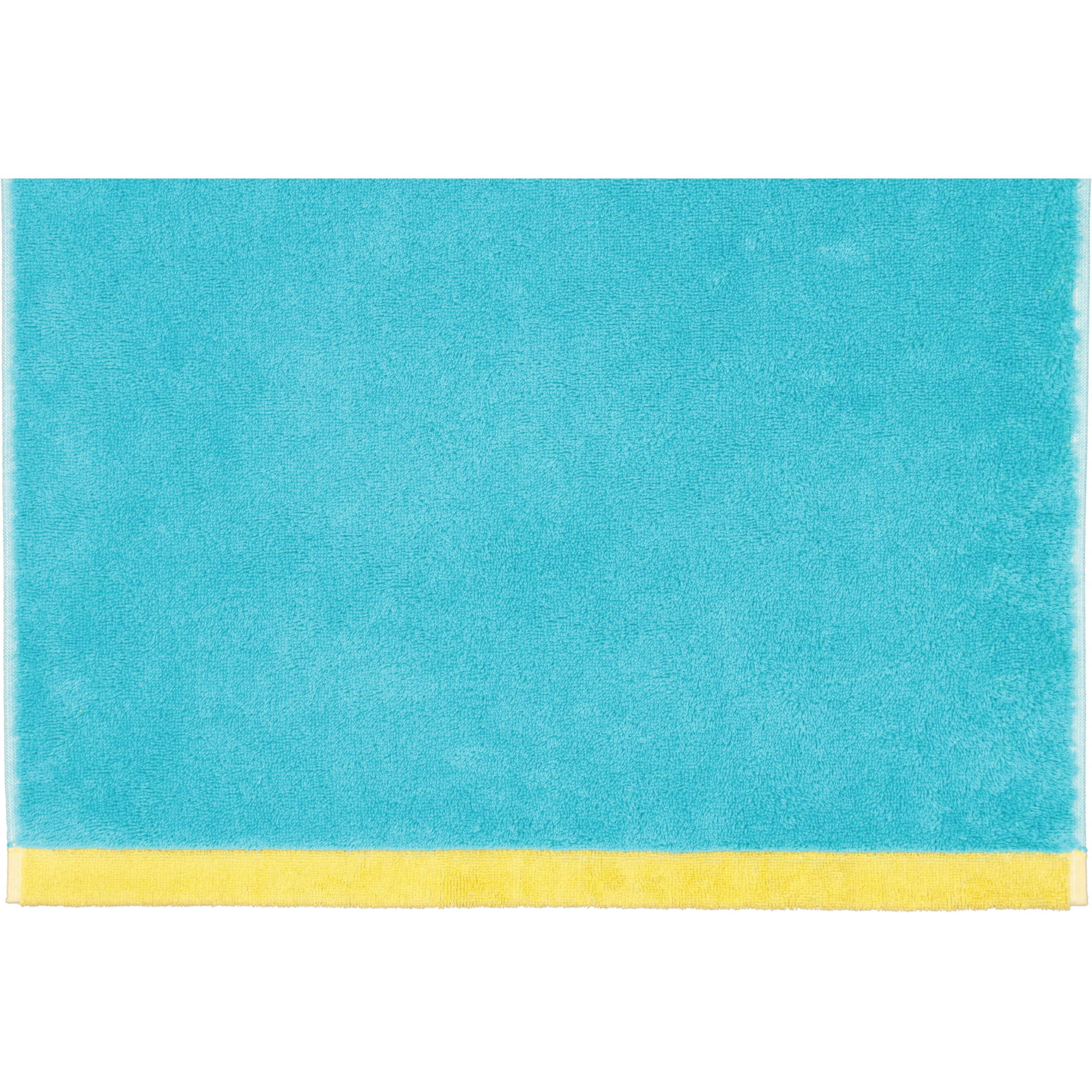 Cawö Handtücher Lifestyle Splash 7071 türkis/apricot - 15 - Gästetuch 30x50 cm