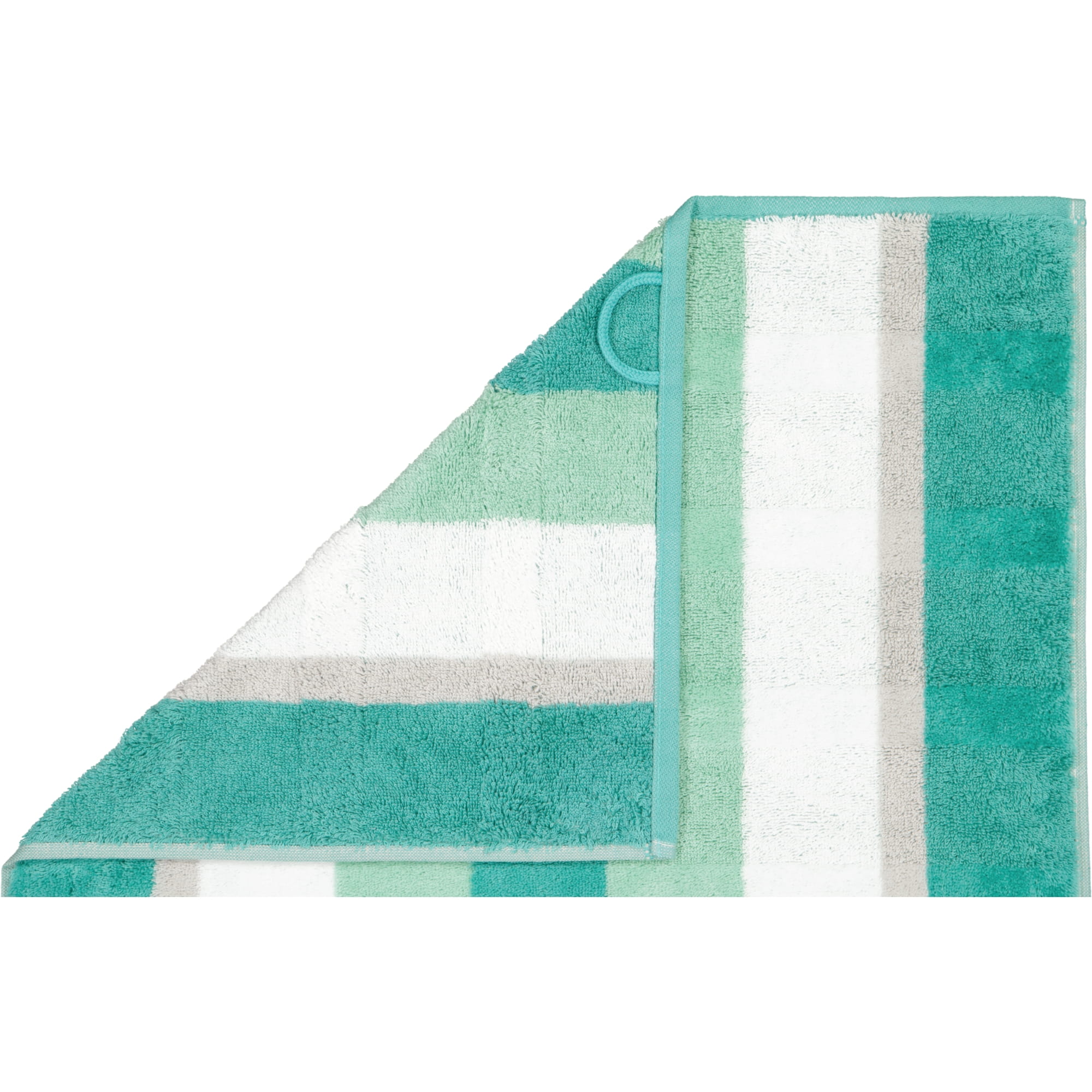 Cawö Handtücher Noblesse Stripe 1087 smaragd - 44