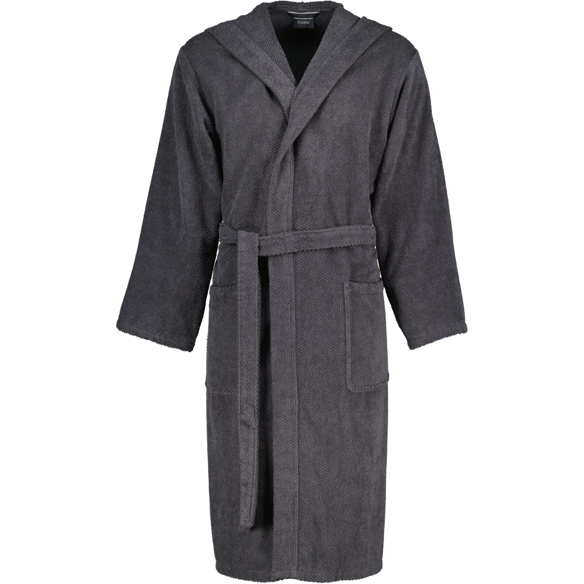 Cawö Bademäntel Herren Kapuze Pure 5623 basalt - 740