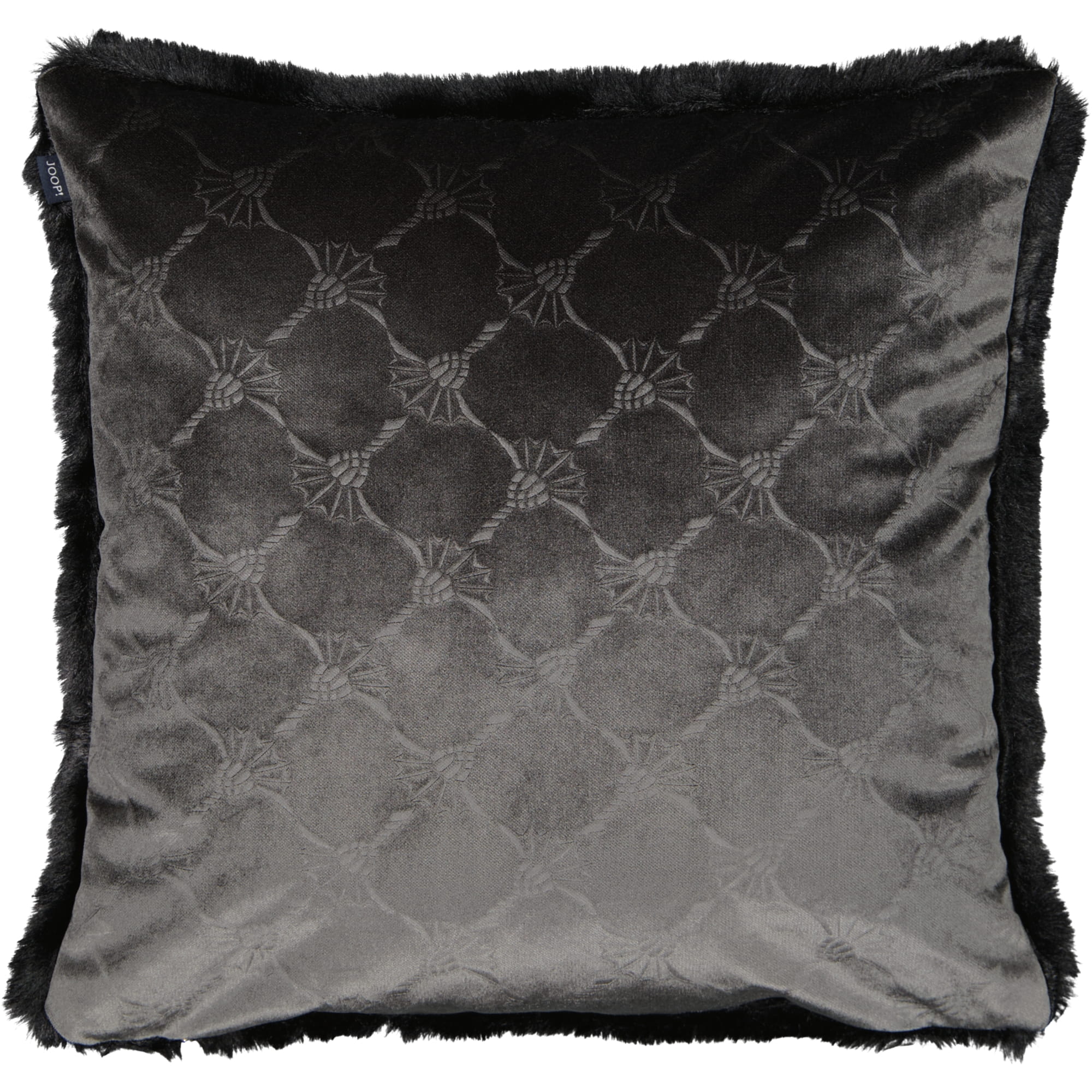 JOOP! Kissenhülle Smooth - Größe: 45x45 cm - Farbe: Schwarz - 002