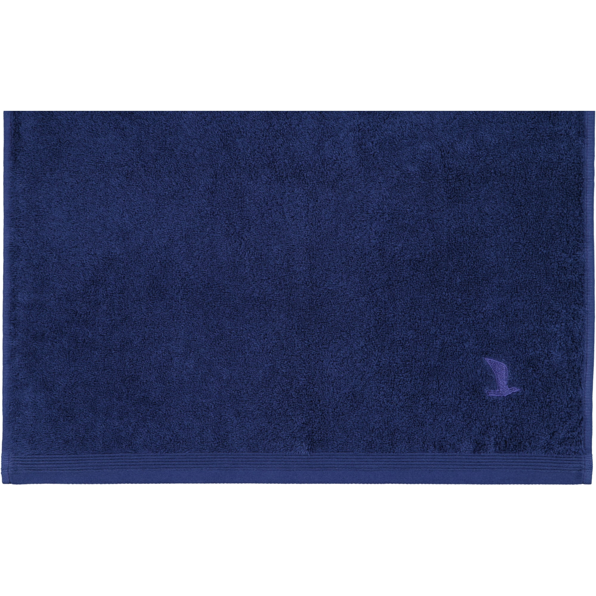 Möve - Superwuschel - Farbe: deep sea - 596 (0-1725/8775) - Gästetuch 30x50 cm