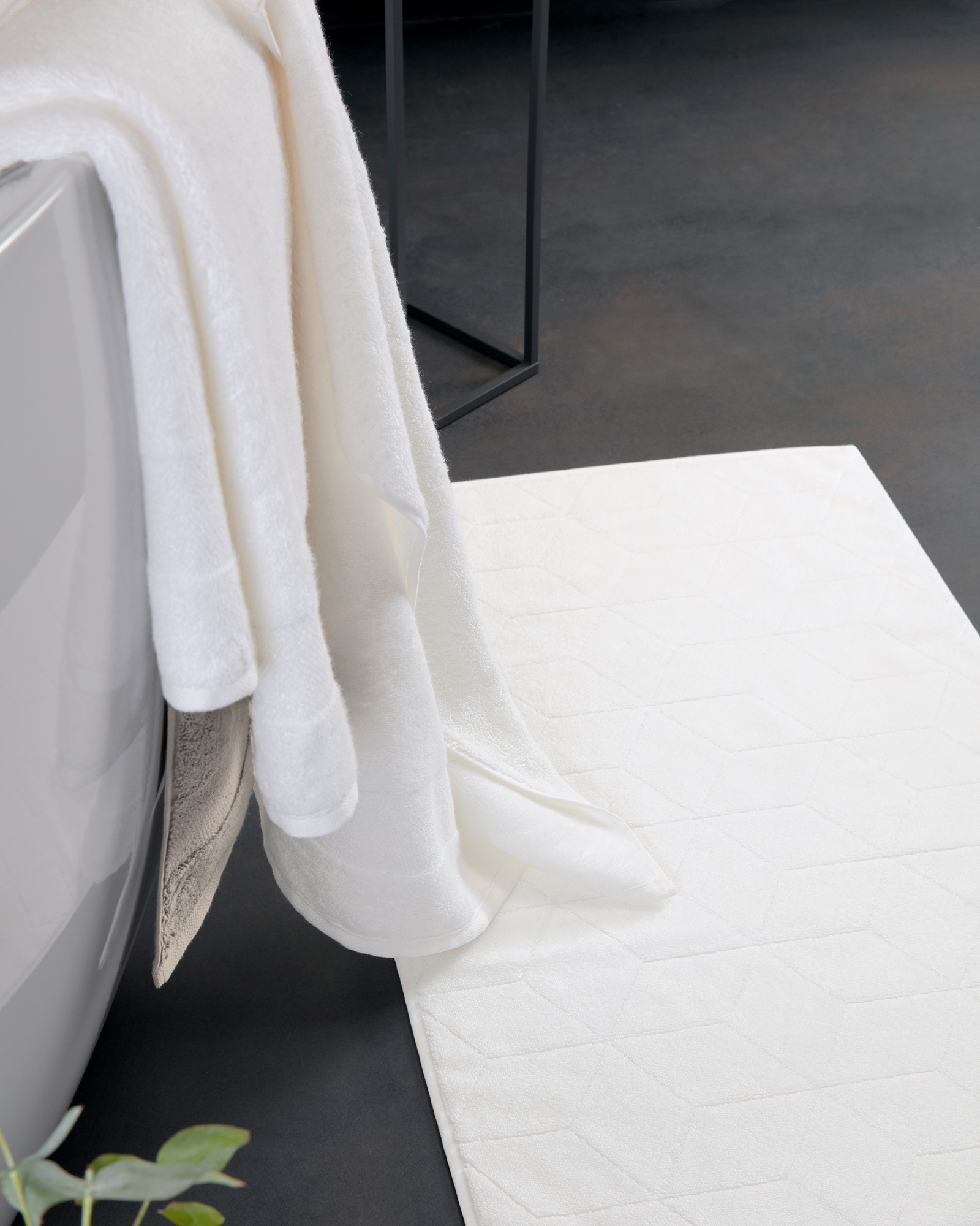 Villeroy & Boch Badematte Carré 2553 - 50x80 cm - Farbe: brilliant white - 600