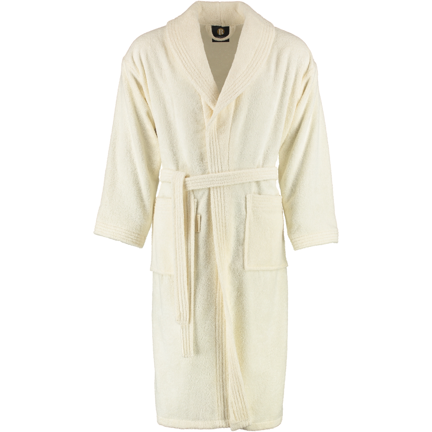 Rhomtuft RHOMTUFT Bademäntel unisex Schalkragen Sir & Lady natur-jasmin - 20