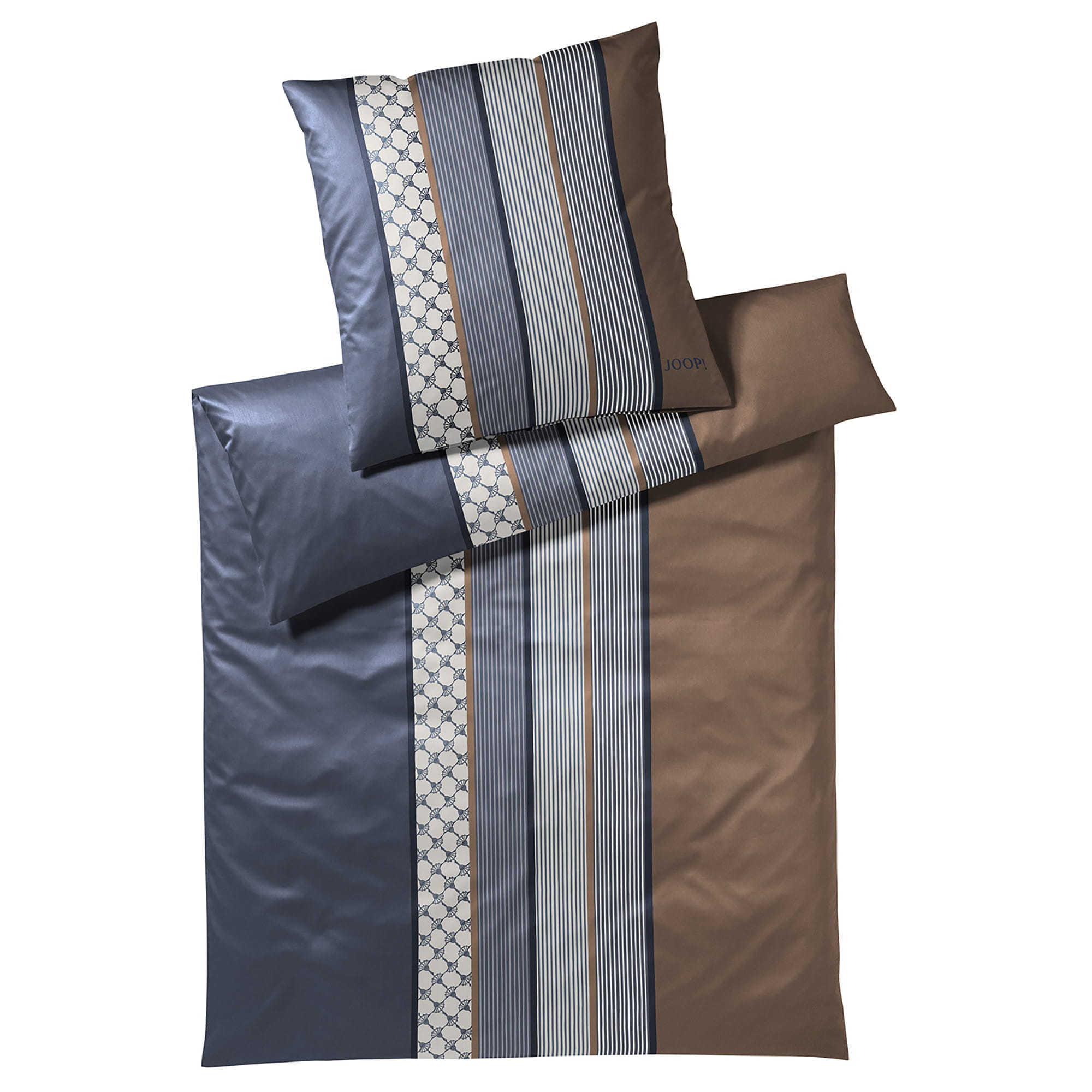 JOOP Bettwäsche Cornflower Stripes 4069 - Farbe: Deep Ocean - 28