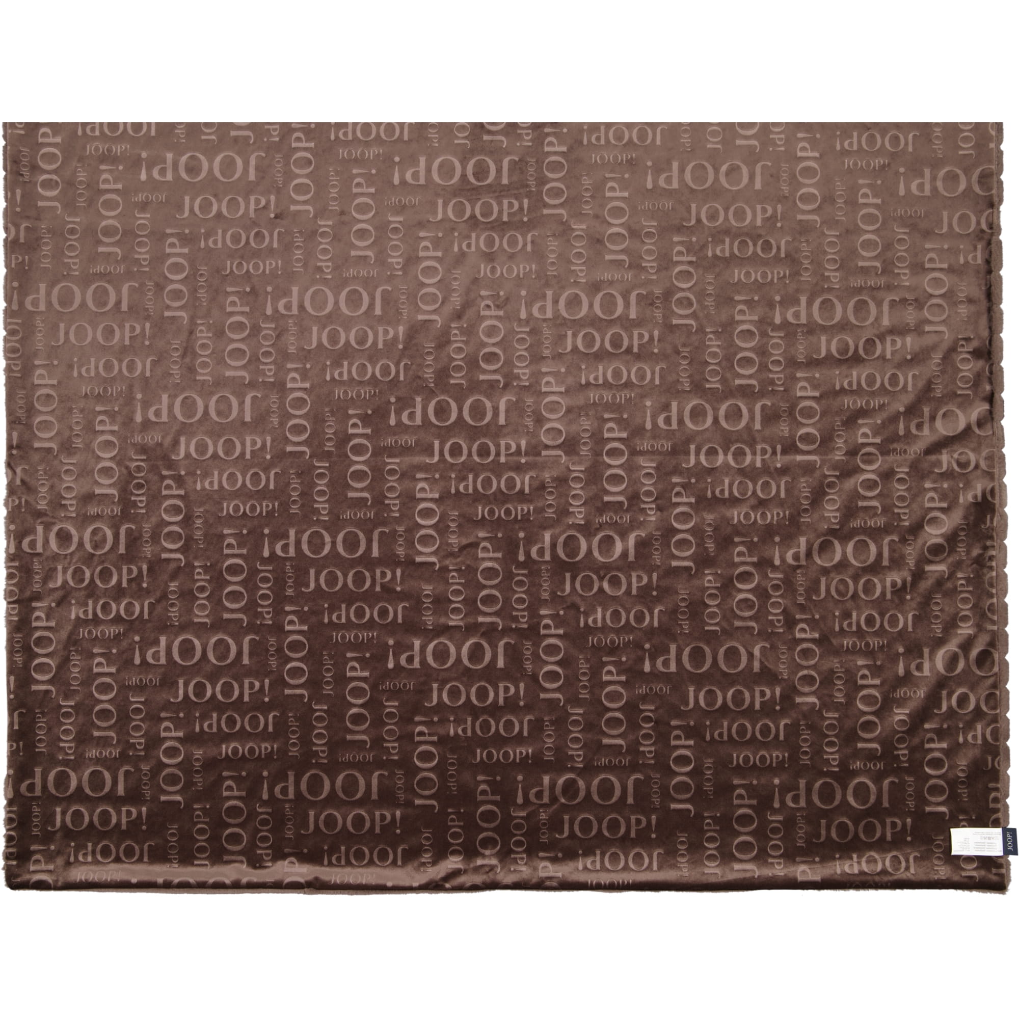 JOOP! Plaid Glam - Größe: 130x170 cm - Farbe: Umbra - 020