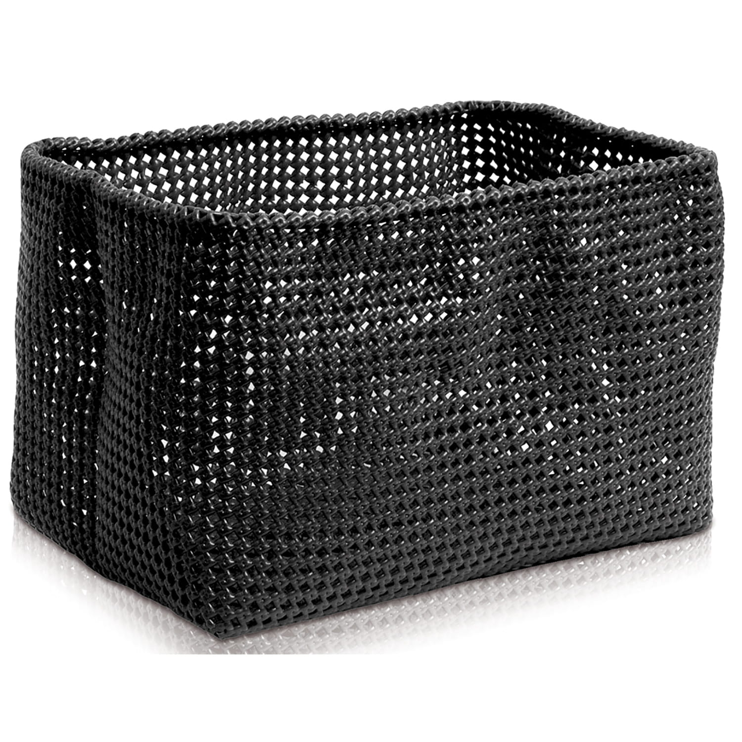 Möve Tube Korb rechteckig klein - formbar - Farbe: black - 199 (4-0271)