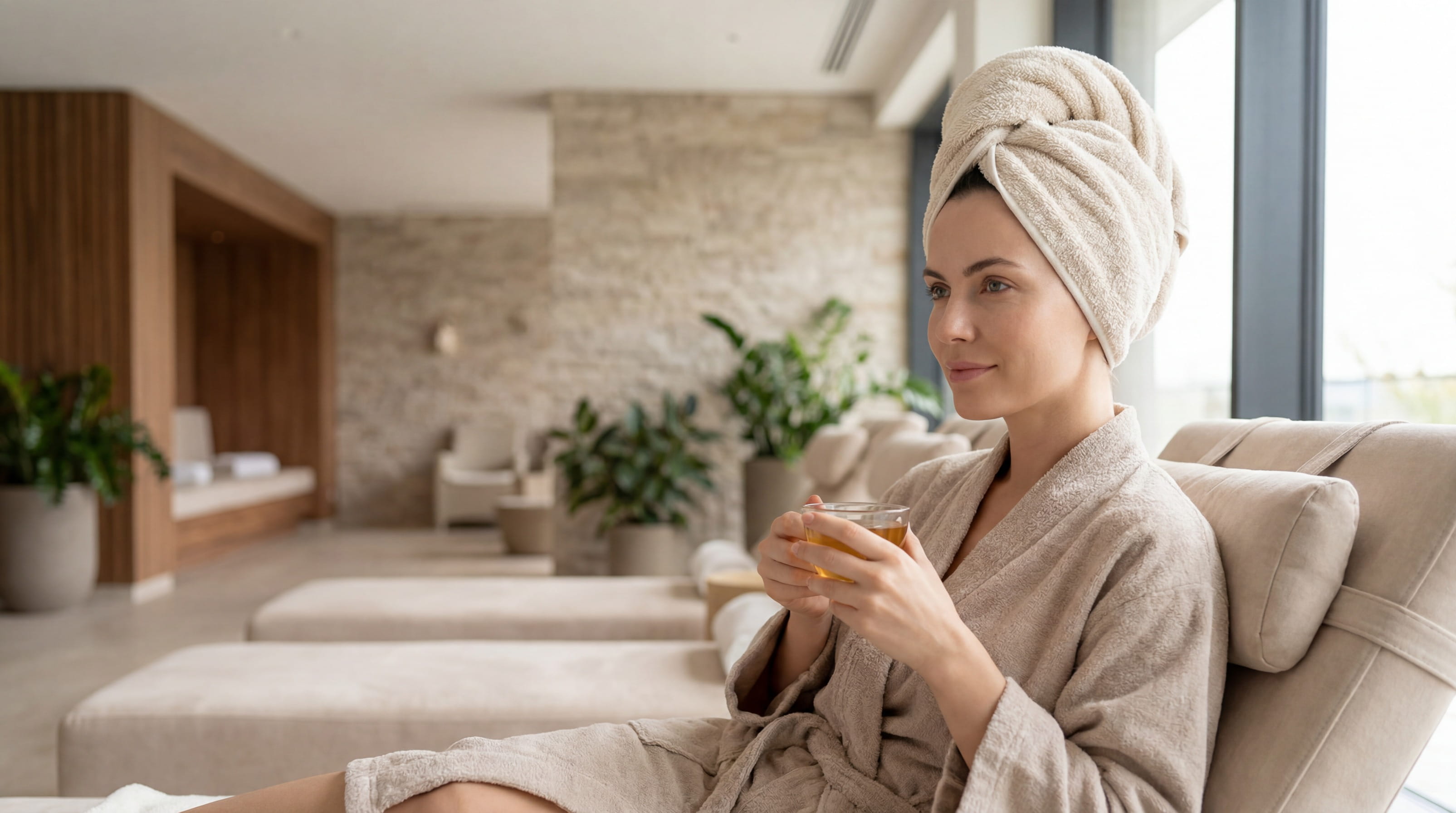 Handtuch-Turban – Haare schnell trocken