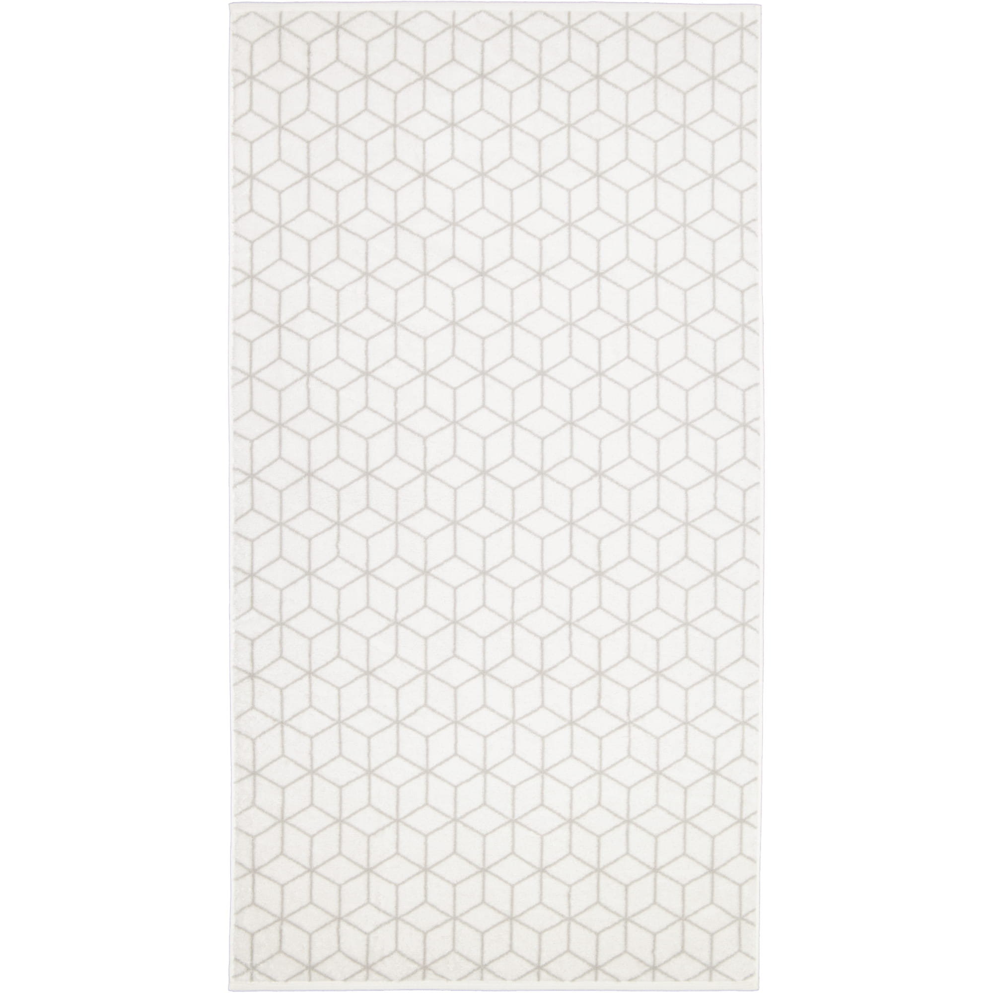 Villeroy & Boch Handtücher Coordinates Carré 2557 - Farbe: brilliant white - 76 - Duschtuch 80x150 cm