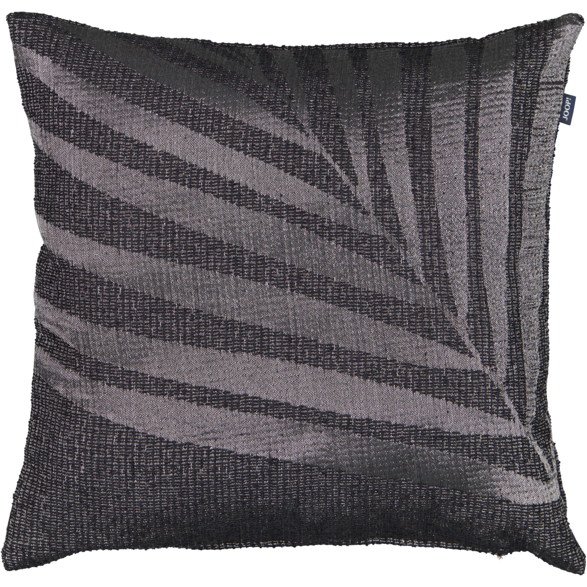 JOOP! Kissenhüllen Leaf Anthrazit - 012 - 40x40 cm