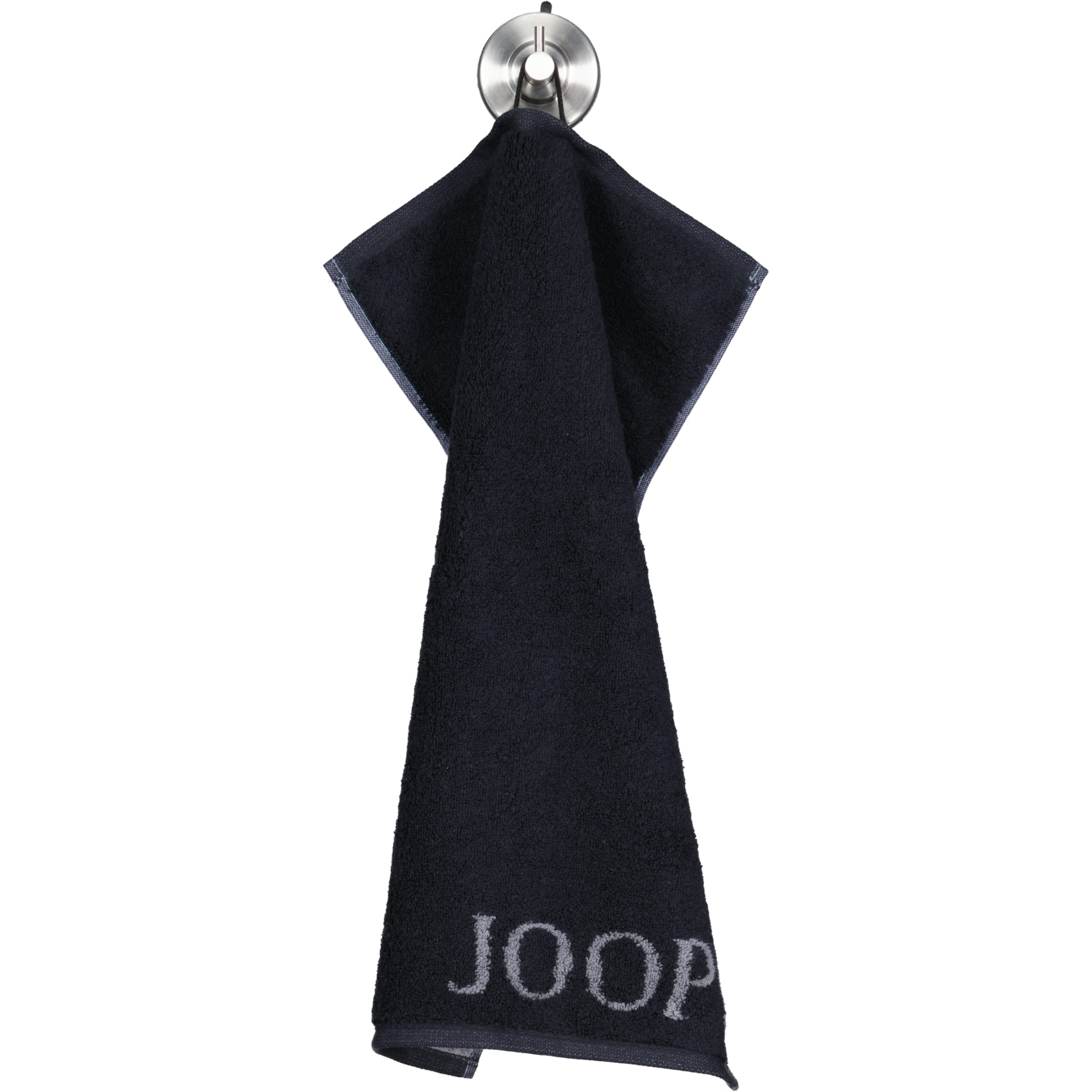 JOOP! Classic - Doubleface 1600 - Farbe: Schwarz - 90 - Gästetuch 30x50 cm