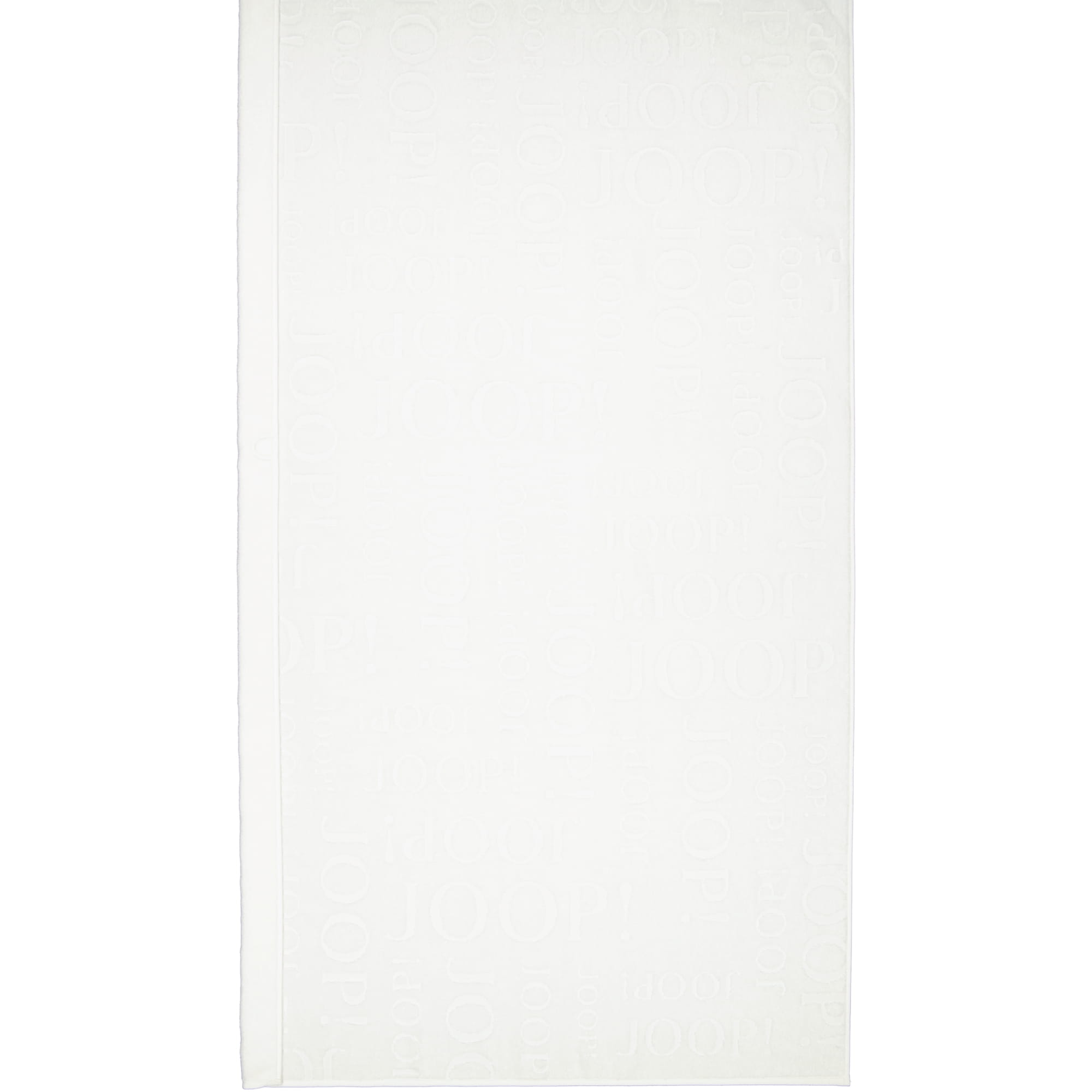 JOOP! Strandtücher Beach Repeat 1697 Weiß - 600 - Strandtuch 100x180 cm