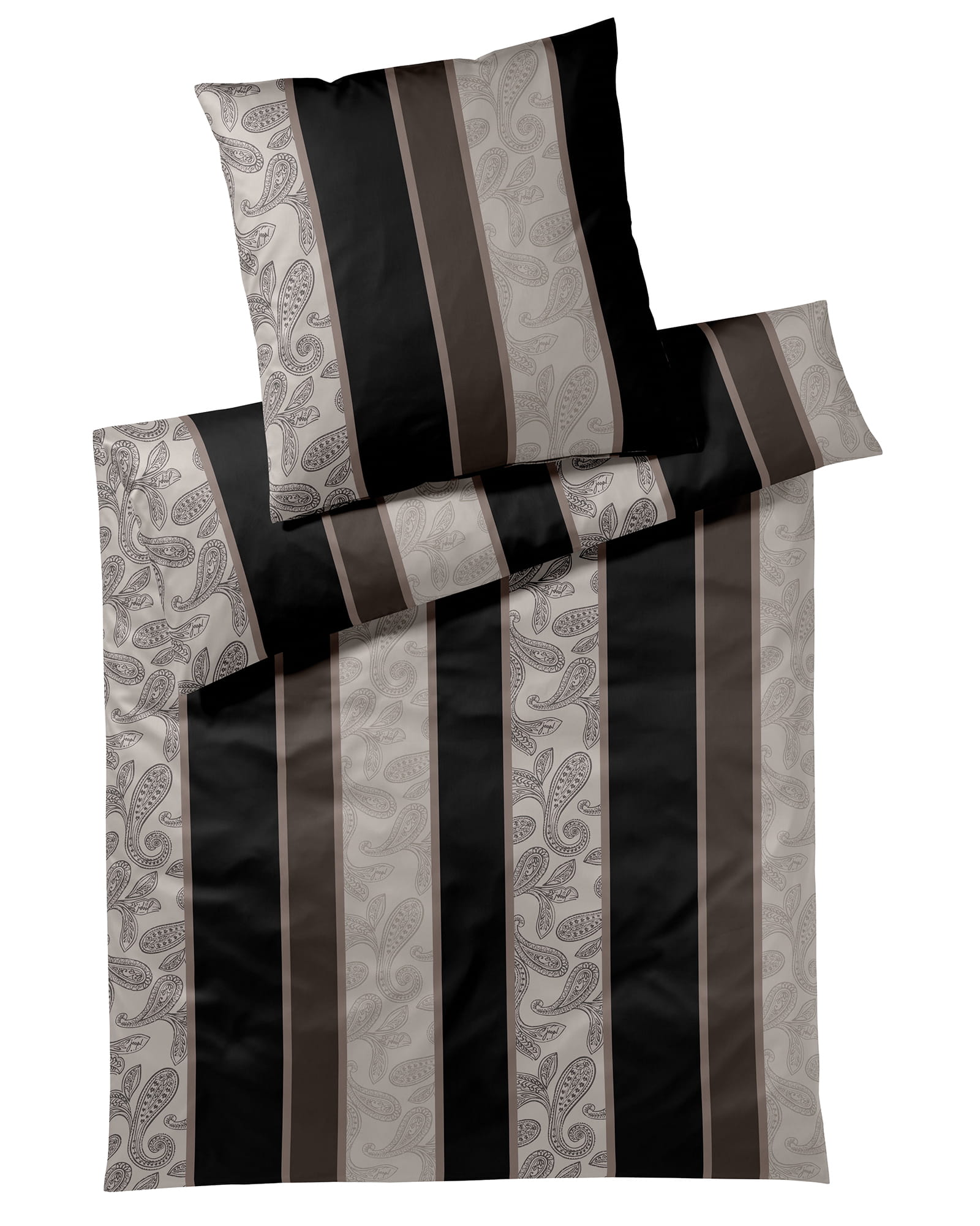 JOOP! Bettwäsche Paisley Stripes 4121 Black - 09
