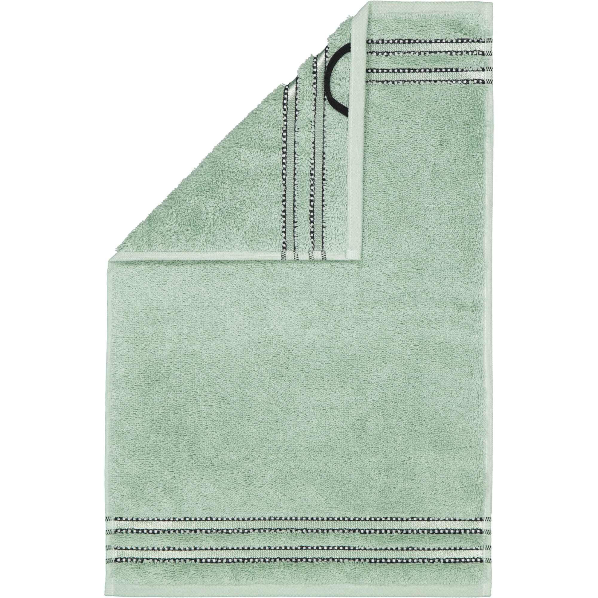 Vossen Handtücher Cult de Luxe soft green - 5305 - Gästetuch 30x50 cm