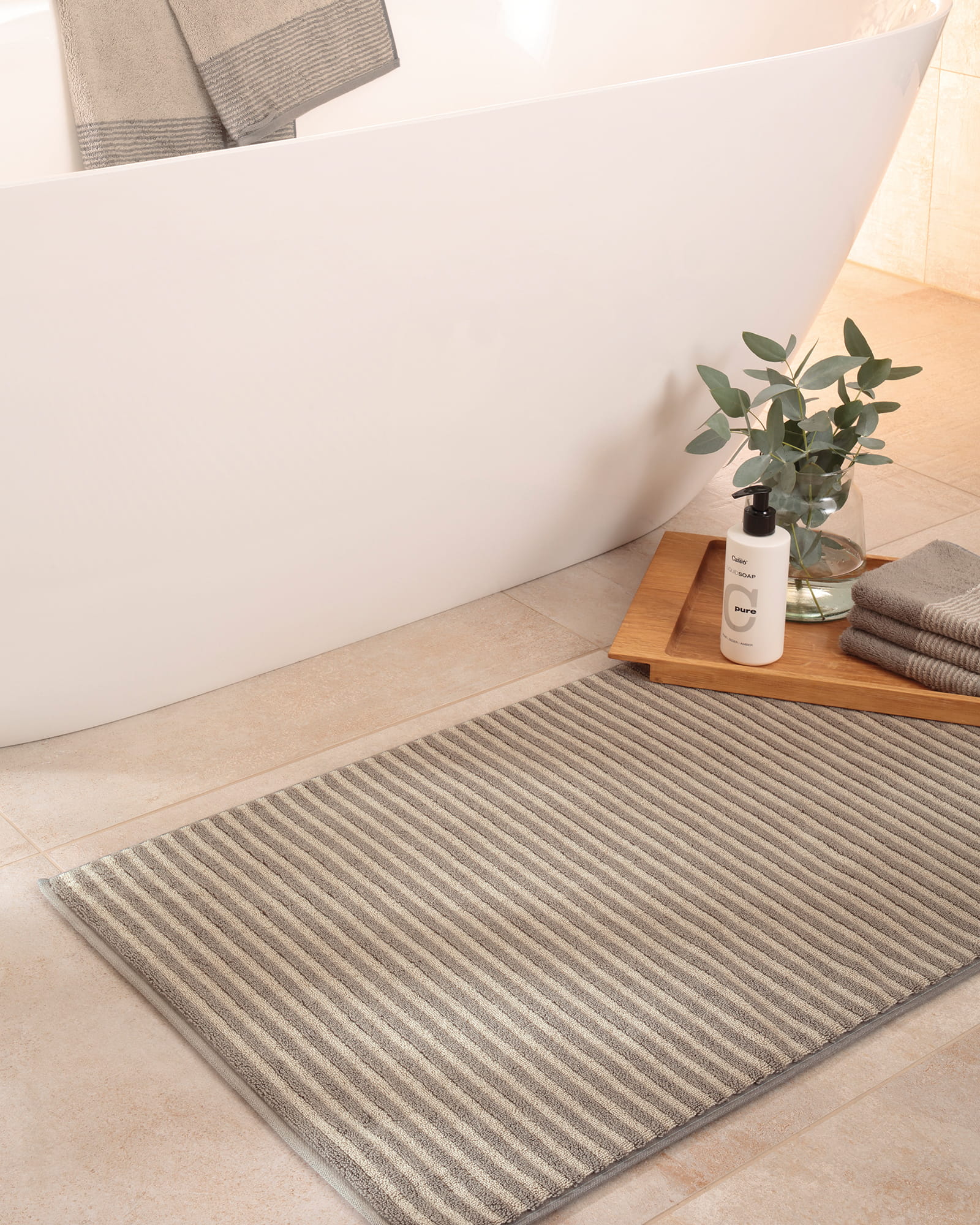 Cawö - Luxury Home Two-Tone 590 - Farbe: graphit - 70